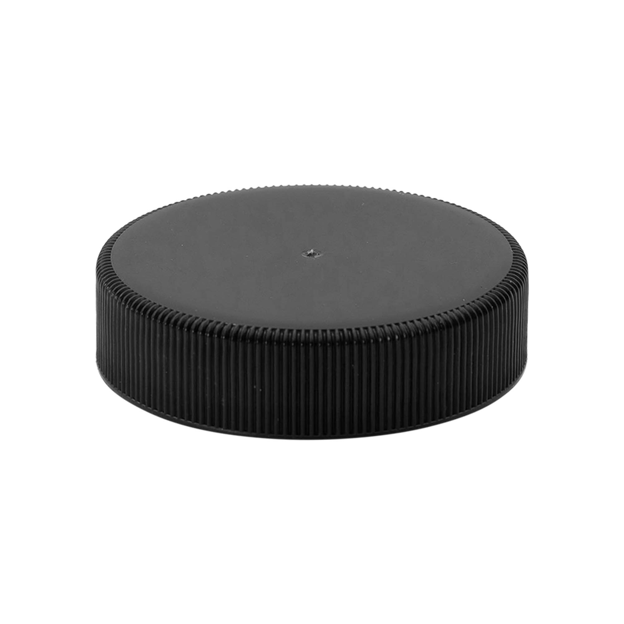 Capac cu filet cu inserție EPE, plastic PP, negru, pentru deschidere: DIN 60
