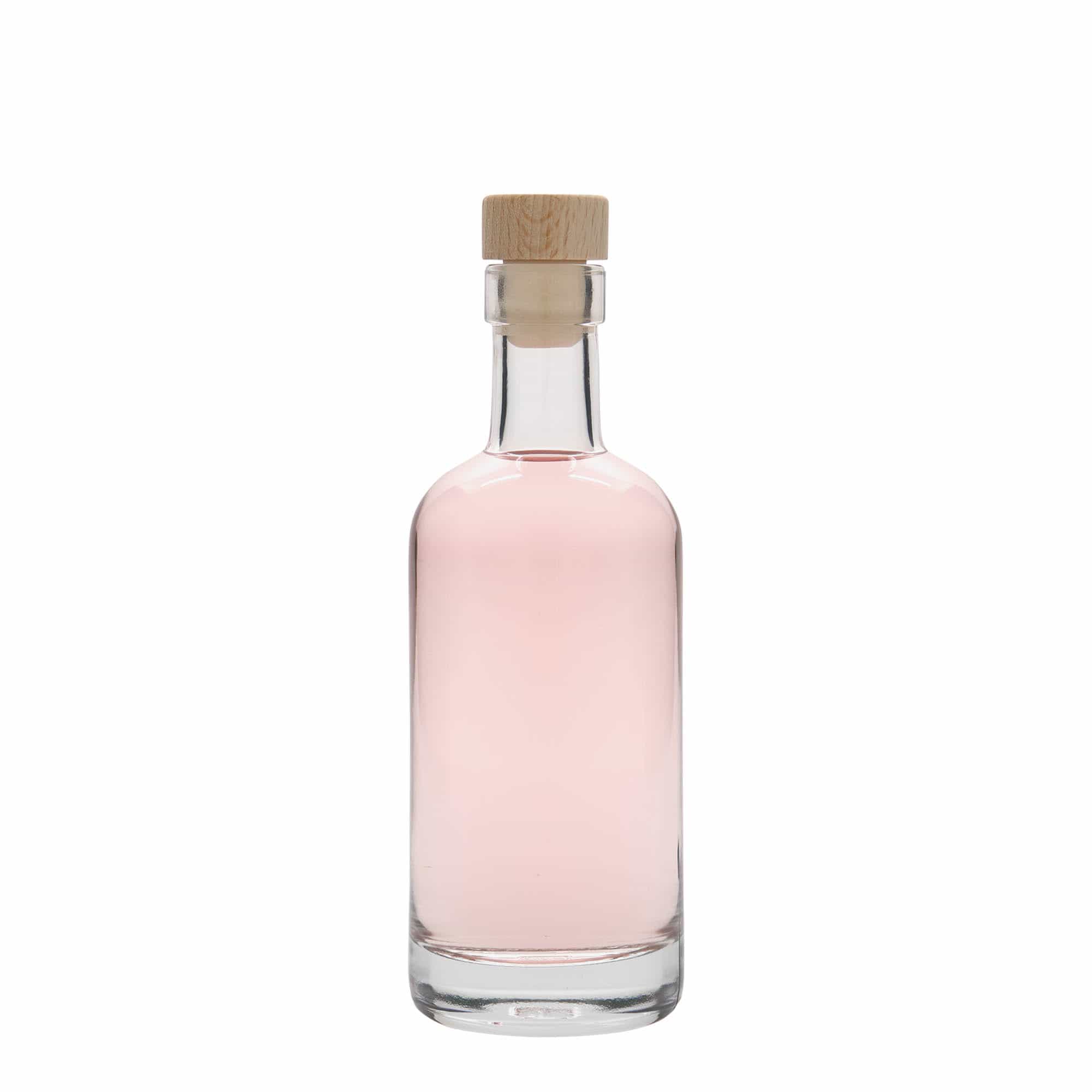 Sticlă de sticlă de 250 ml „Linea Uno”, gura: dop de plută