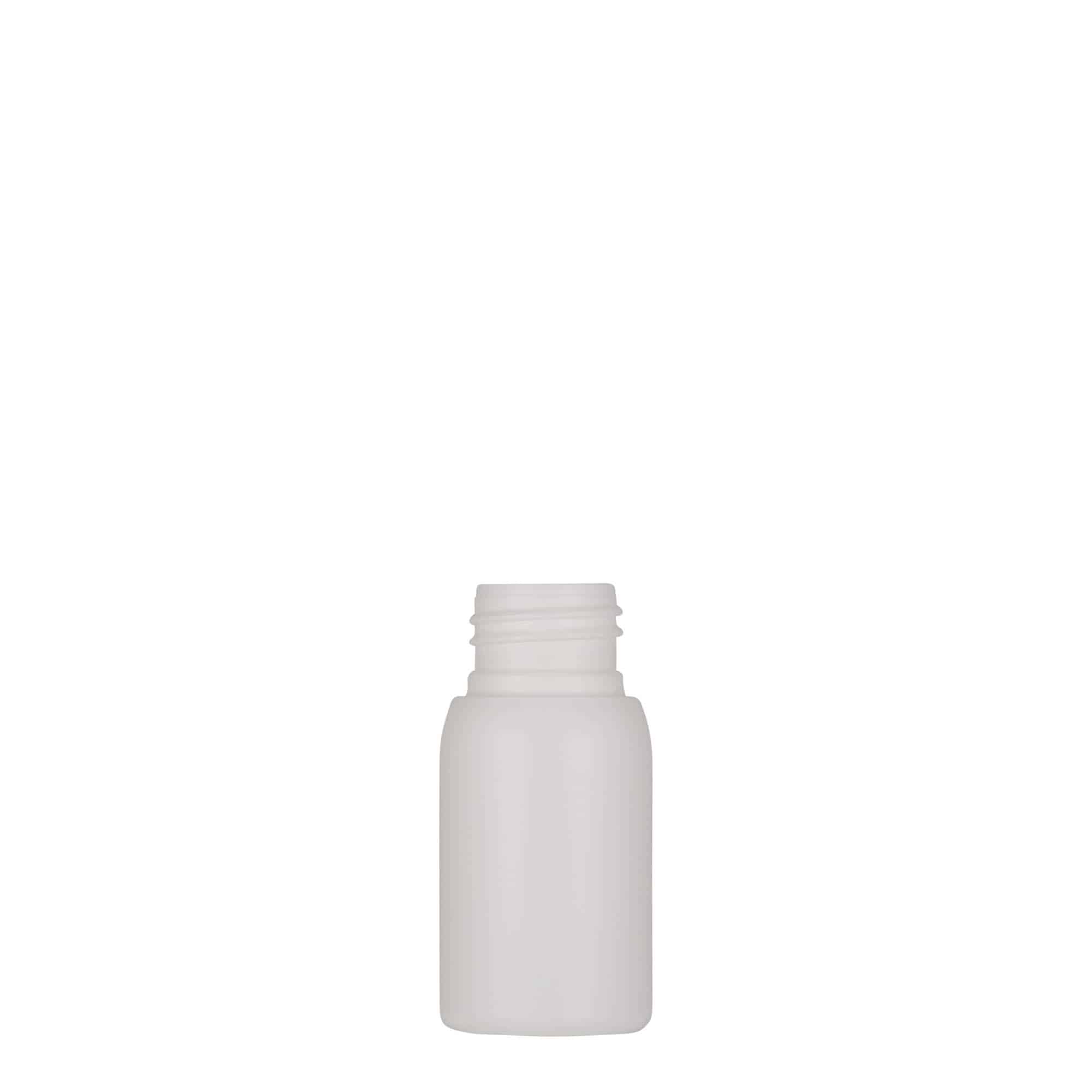 Flacon din plastic de 30 ml „Tuffy”, HDPE, alb, gât: 24/410