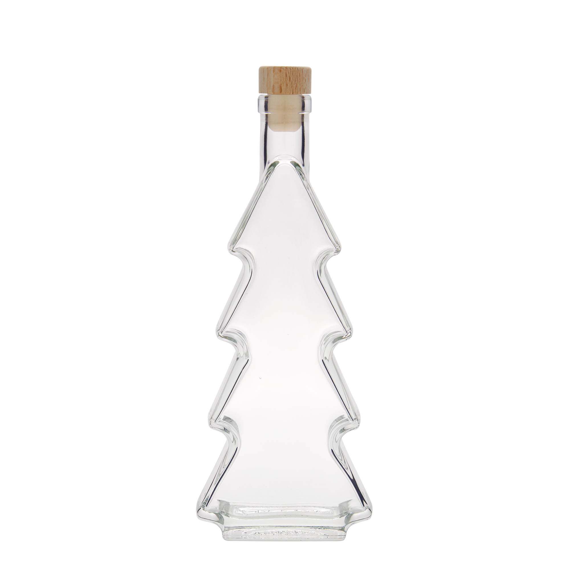 Sticlă de 350 ml „Brad”, gura: dop de plută Sticlă de 350 ml „Brad”, gura: dop de plută