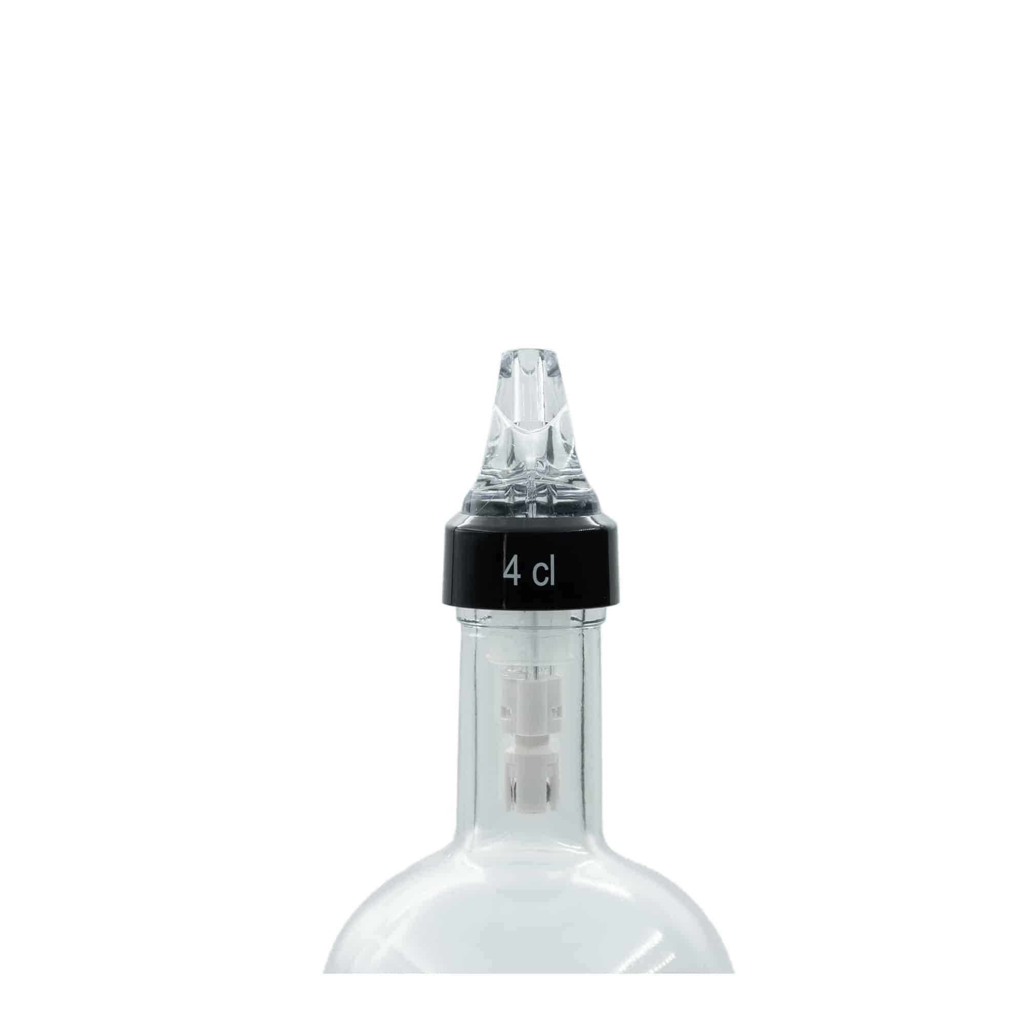 Dozator pentru dozare „Auto Pour” 4 cl, plastic PE, transparent