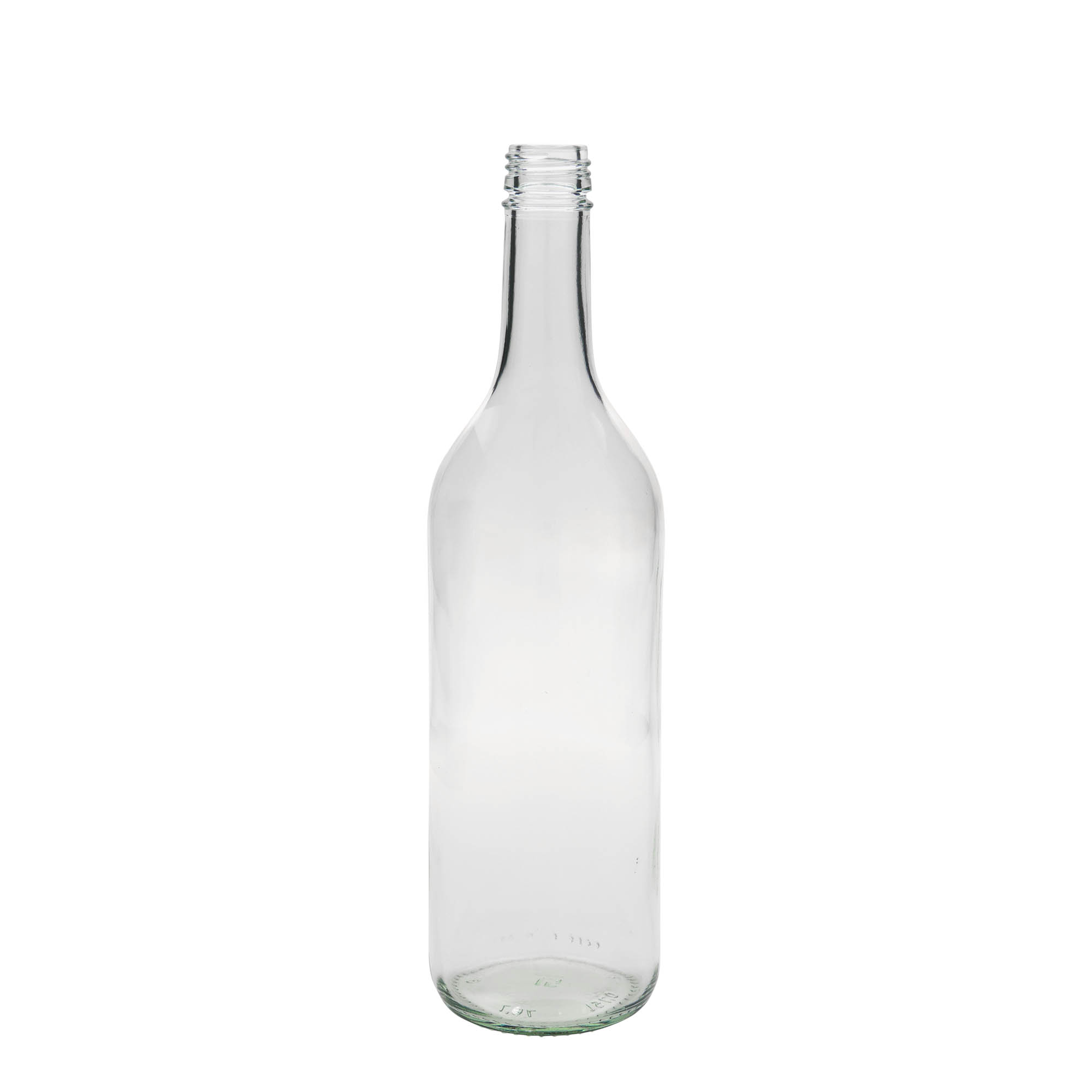 Sticlă de sticlă de 750 ml „Bordeaux”, gura: PP 28