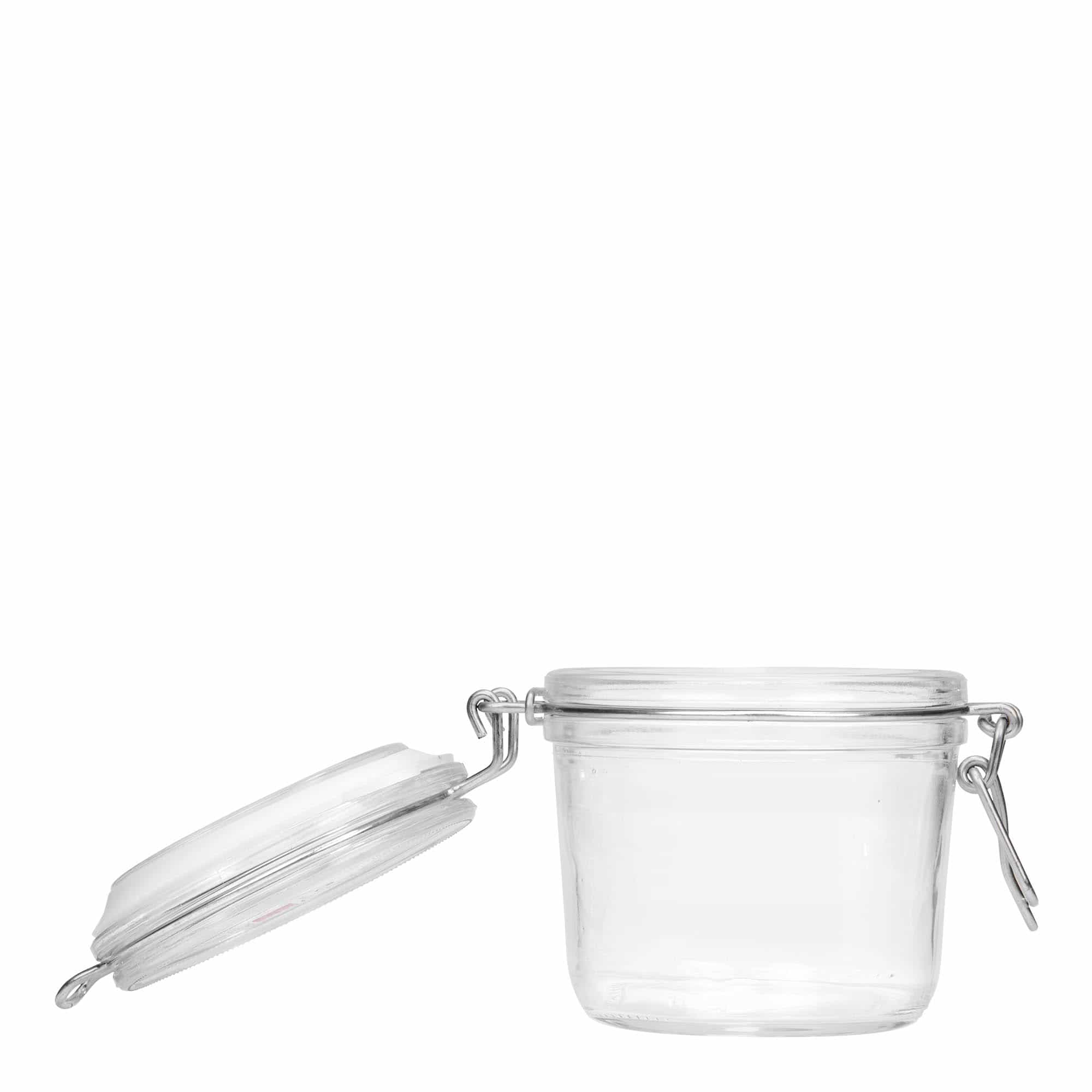 Borcan cu clemă de sârmă „Fido” 350 ml, deschidere: închidere cu clemă de sârmă Borcan cu clemă de sârmă „Fido” 350 ml, deschidere: închidere cu clemă de sârmă