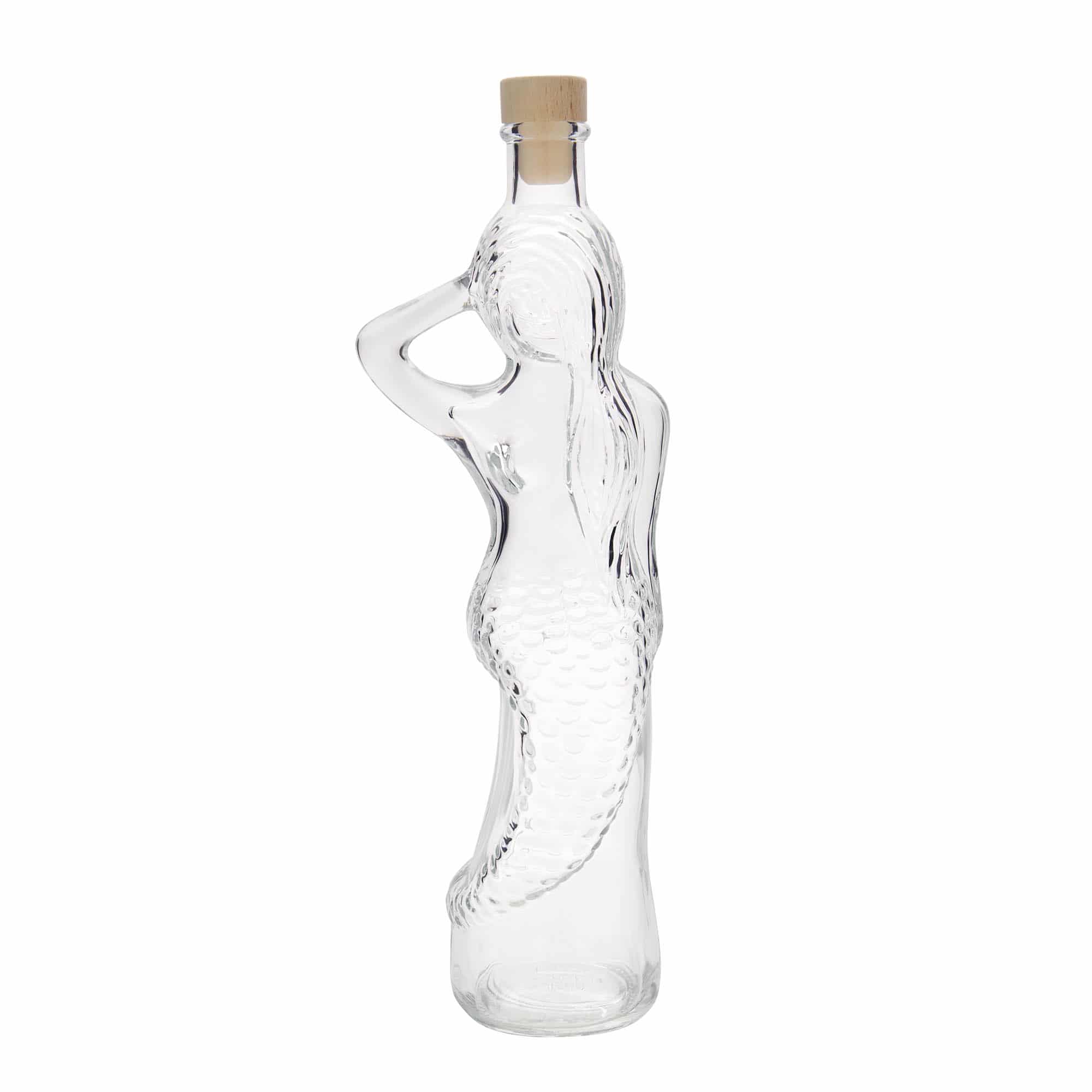 Sticlă de sticlă de 500 ml „Sirena”, gura: dop de plută