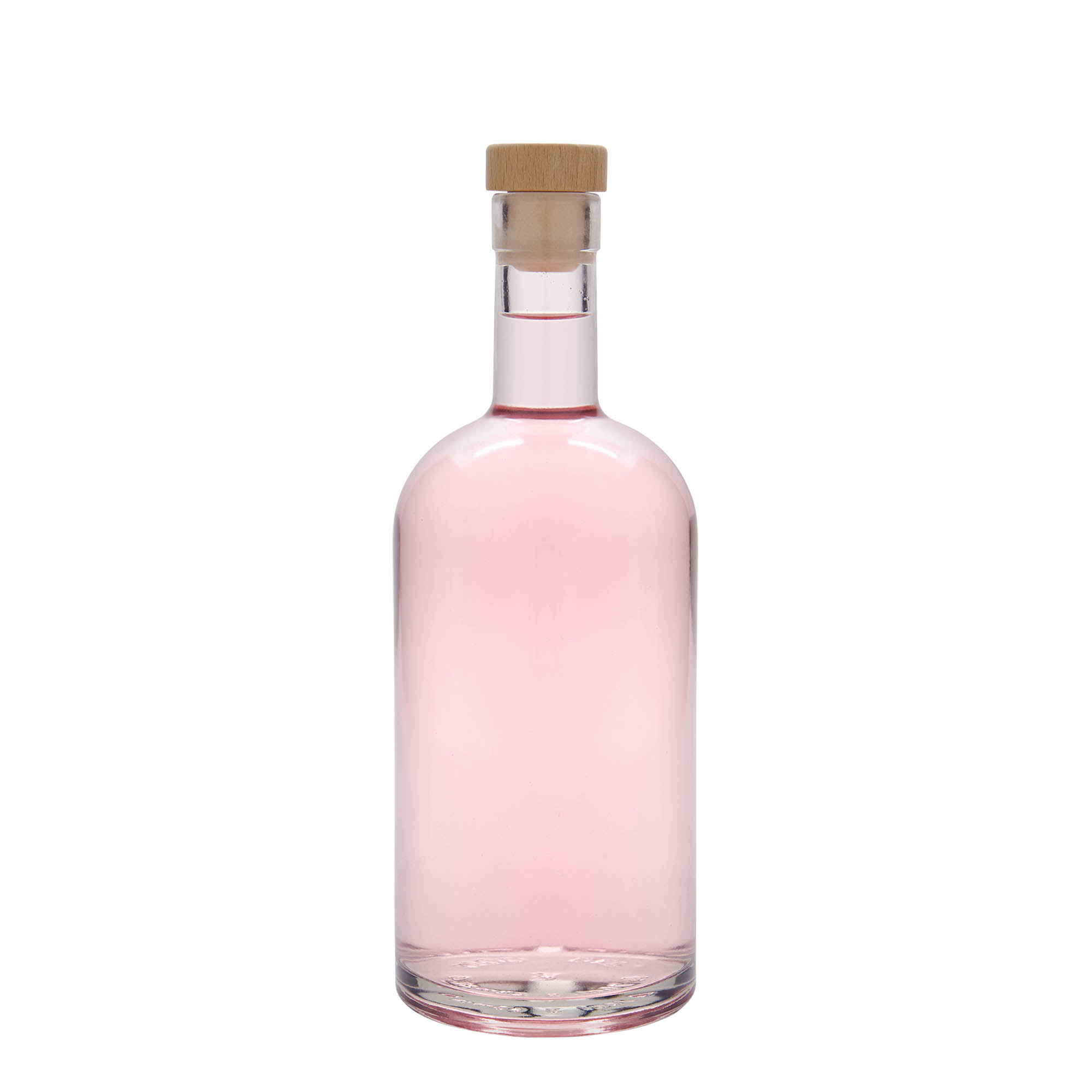 Sticlă de sticlă de 700 ml „Franco”, gură: dop de plută