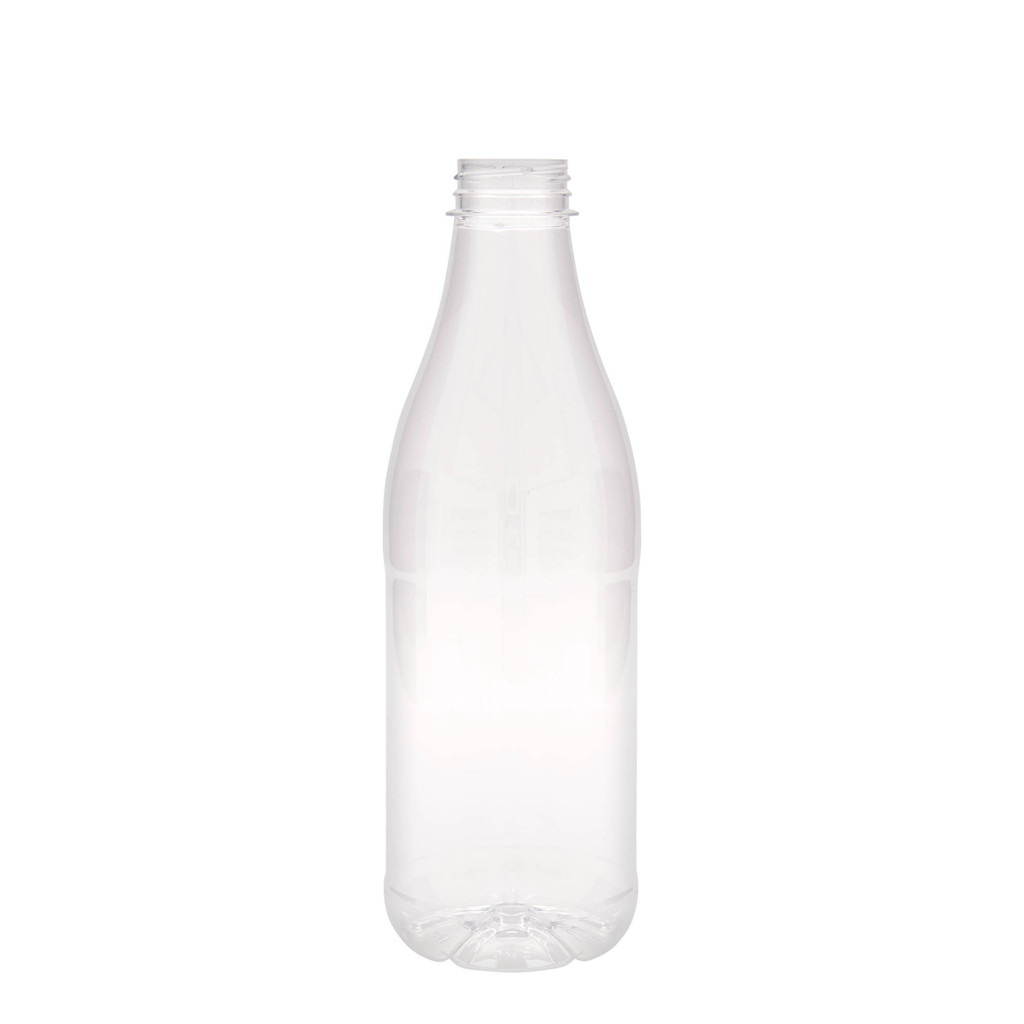Sticlă PET 1.000 ml „Milk and Juice”, plastic, gura: 38 mm Sticlă PET 1.000 ml „Milk and Juice”, plastic, gura: 38 mm