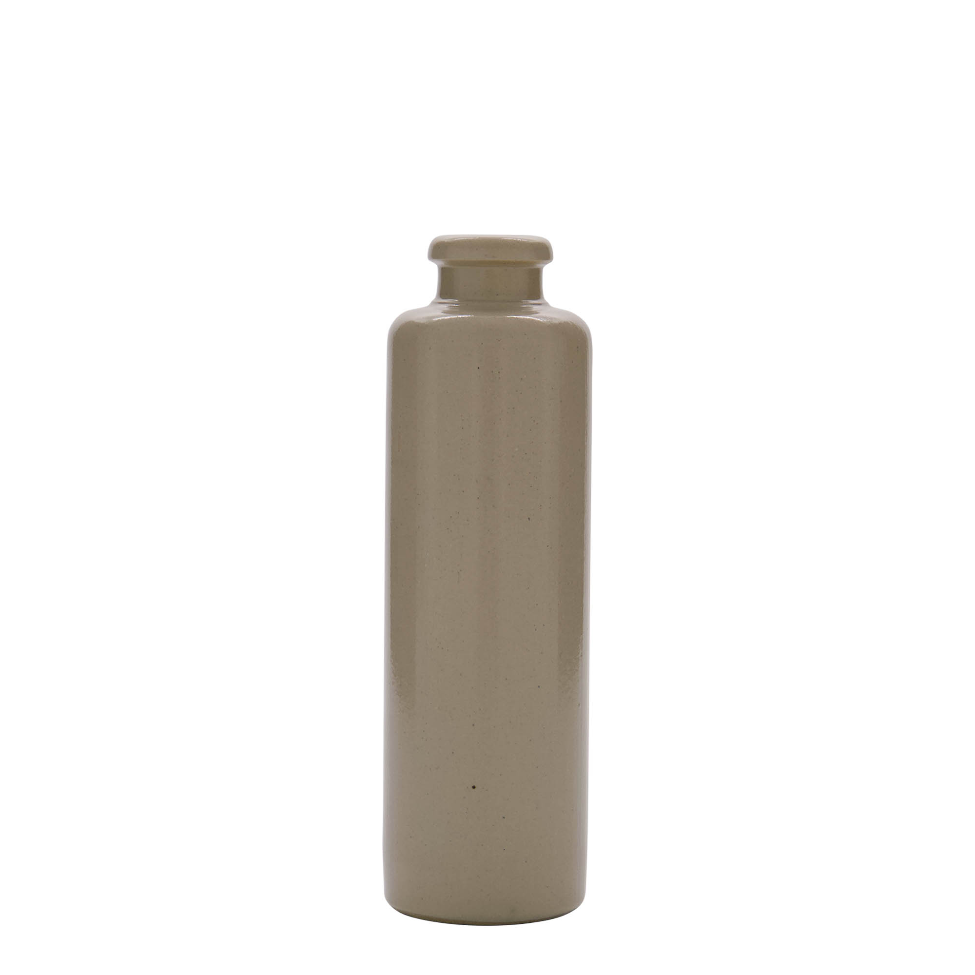 200 ml ulcior de lut, ceramică, bej, gură: plută