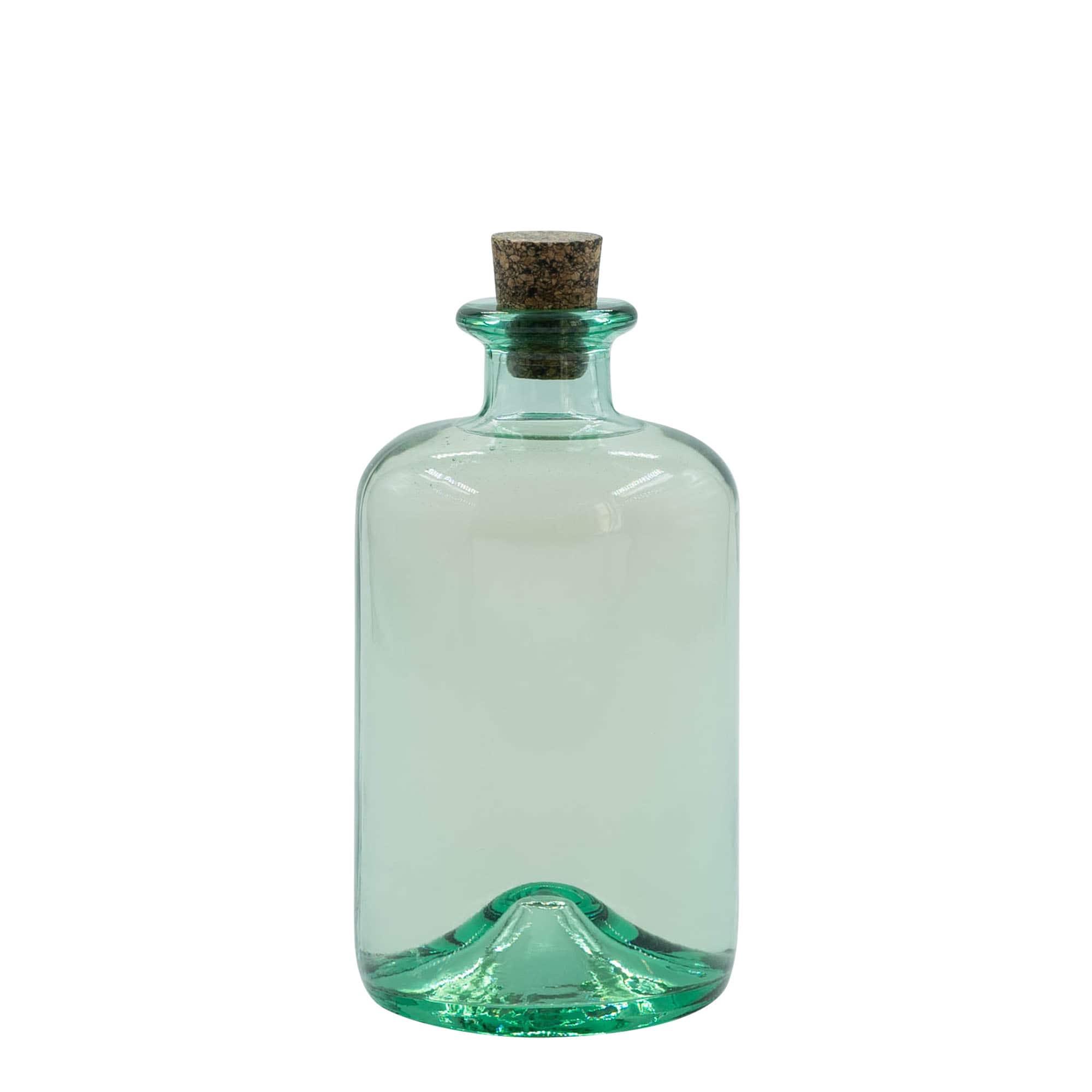 Sticlă de sticlă de 500 ml „Pharma”, gură: dop de plută