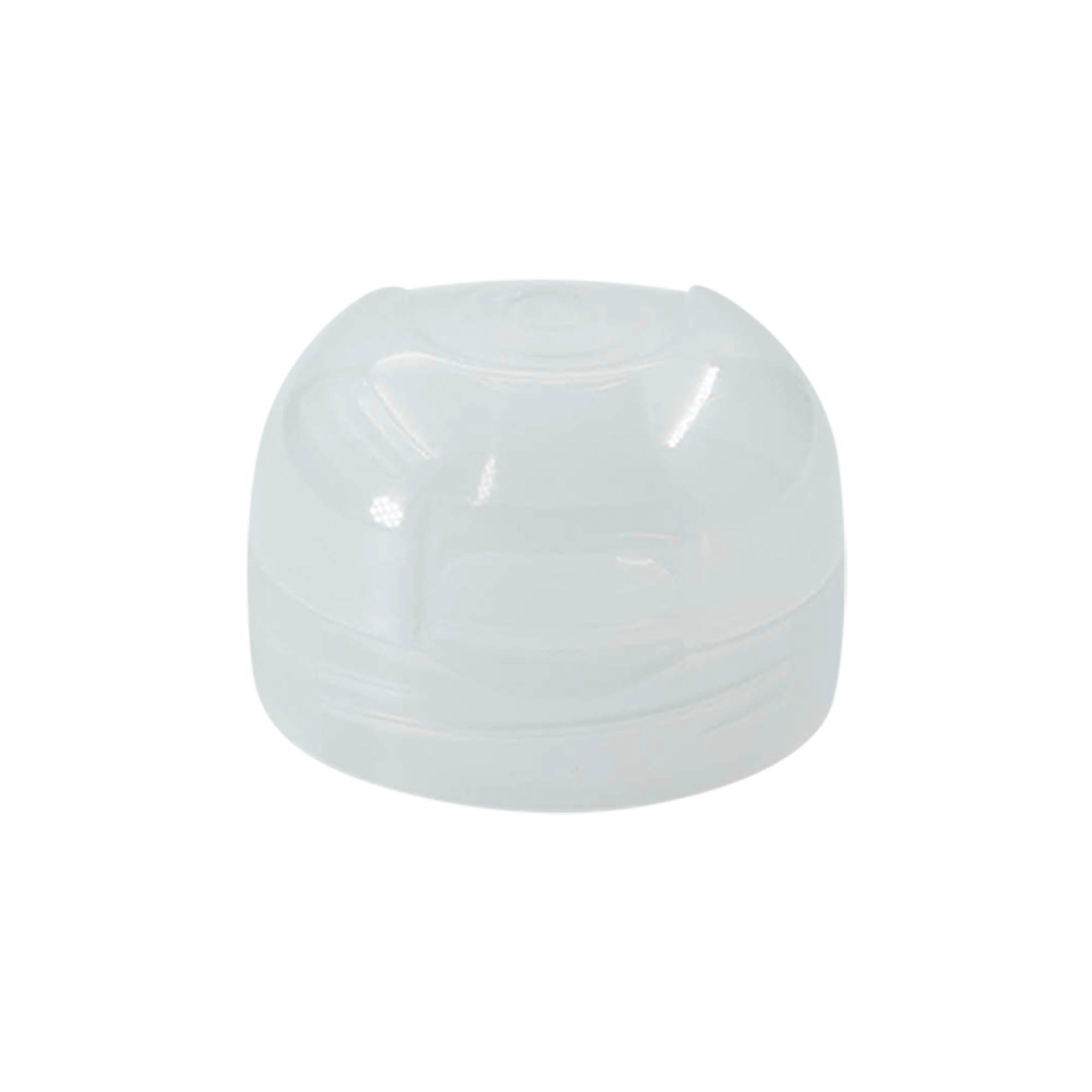 Capac cu filet și balama pliabilă Kavodrink, plastic PP, alb Capac cu filet și balama pliabilă Kavodrink, plastic PP, alb