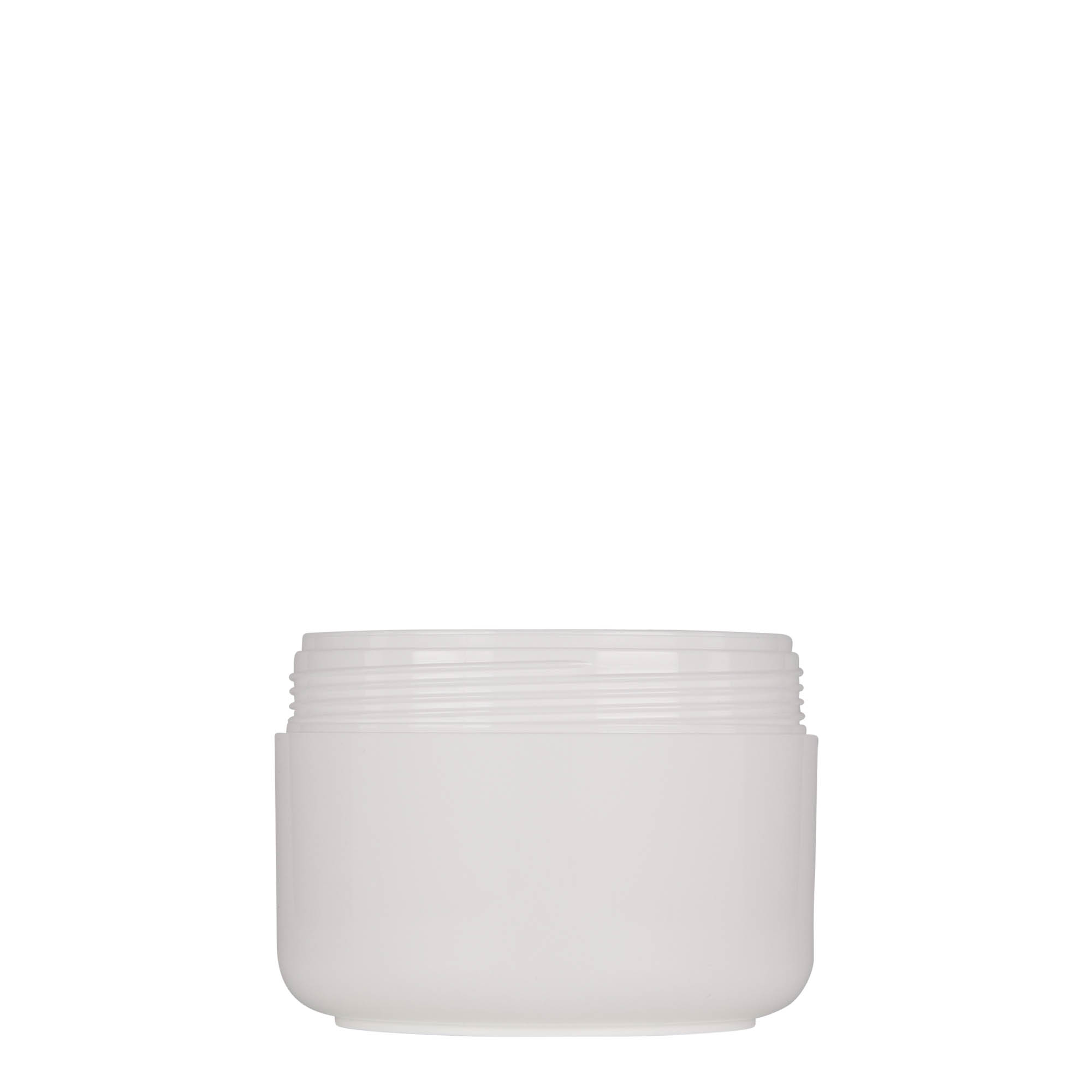 200 ml cutie din plastic „Bianca”, PP, alb, deschidere: capac cu filet