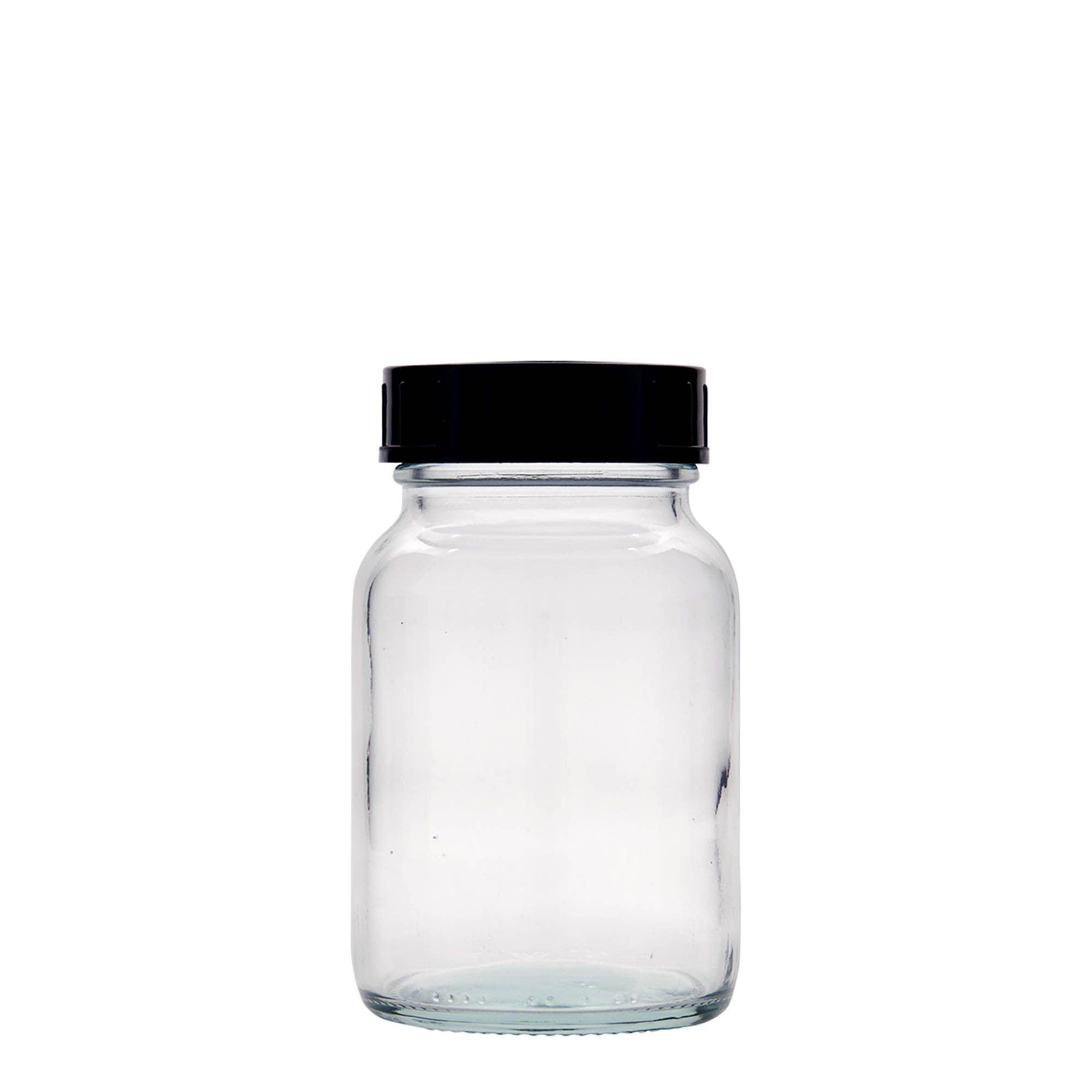 250 ml borcan cu gât larg, deschidere: DIN 55