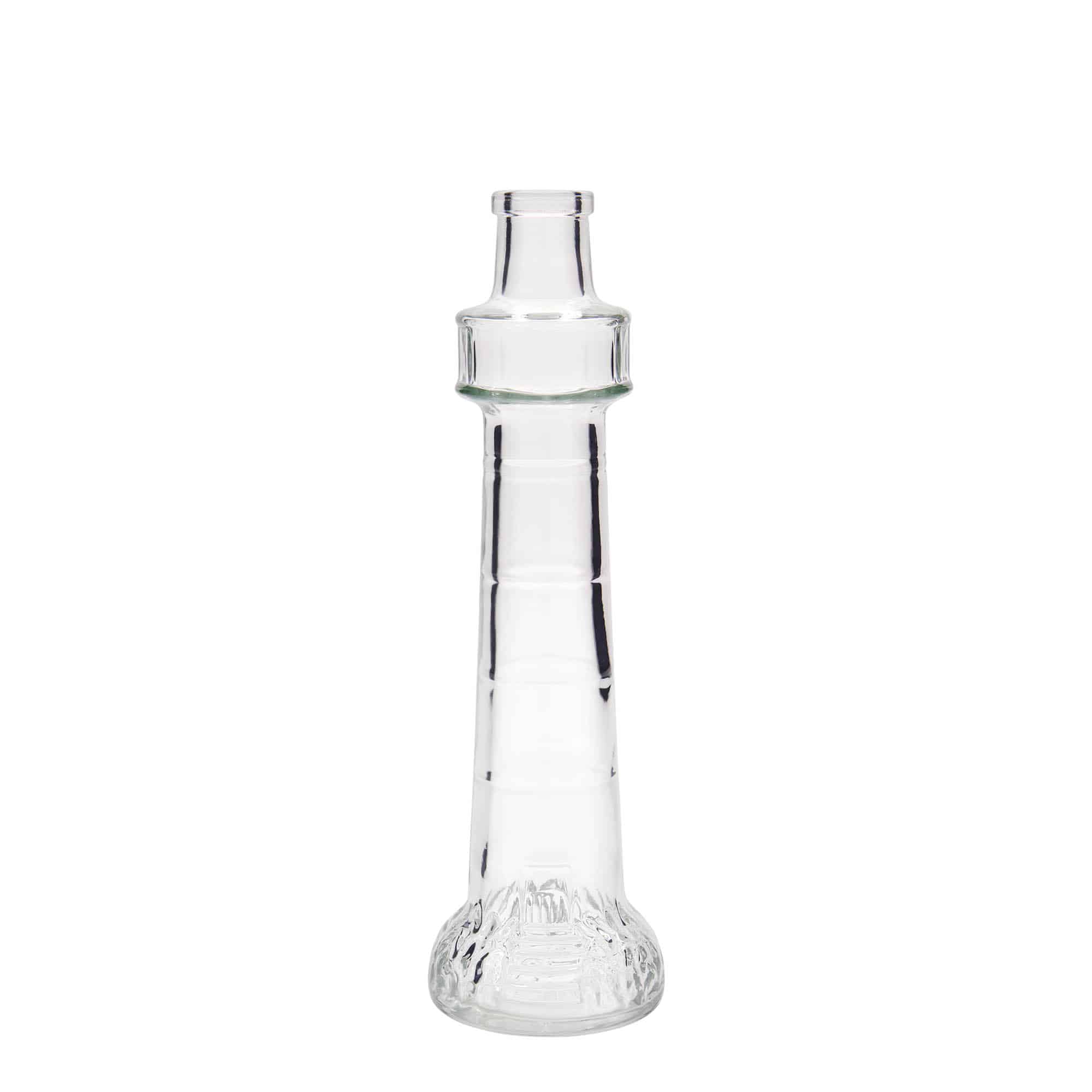 Sticlă de sticlă de 200 ml „Leuchtturm”, gura: plută
