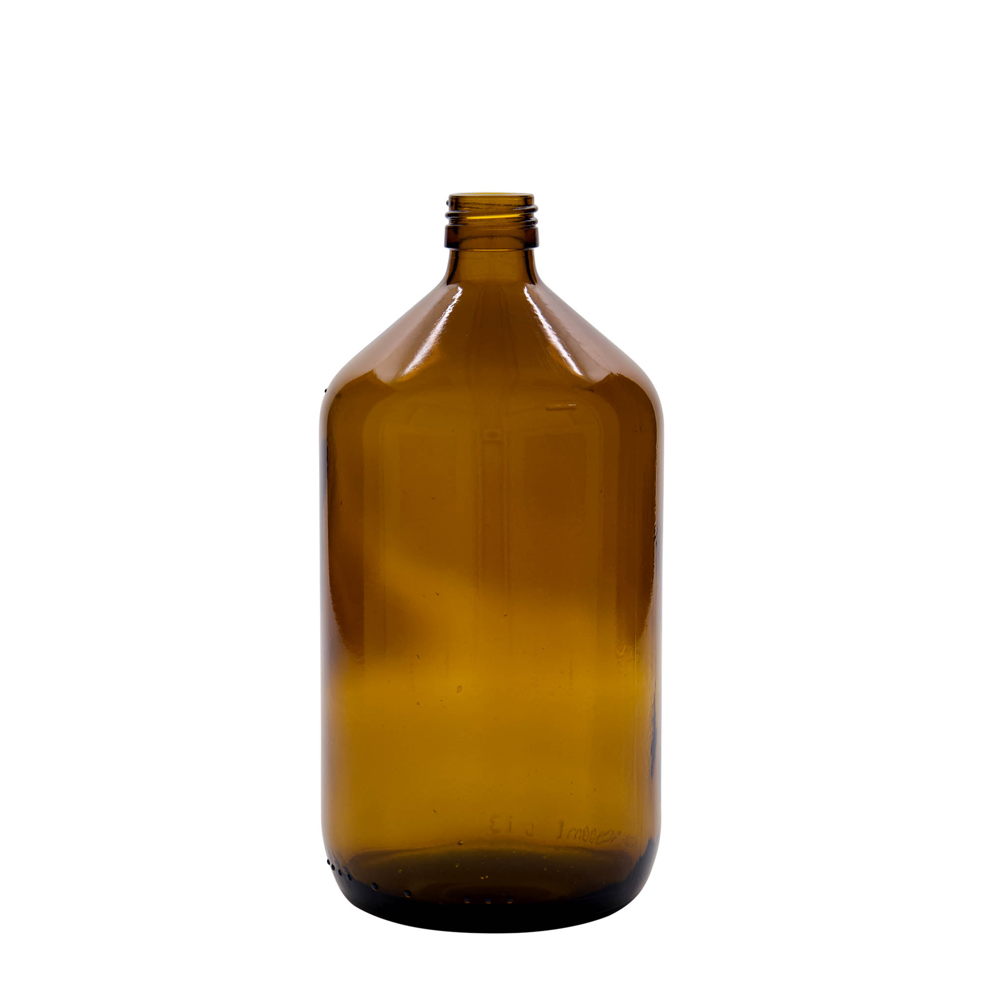 1.000 ml sticlă medicală, maro, sticlă, gât: PP 28 1.000 ml sticlă medicală, maro, sticlă, gât: PP 28