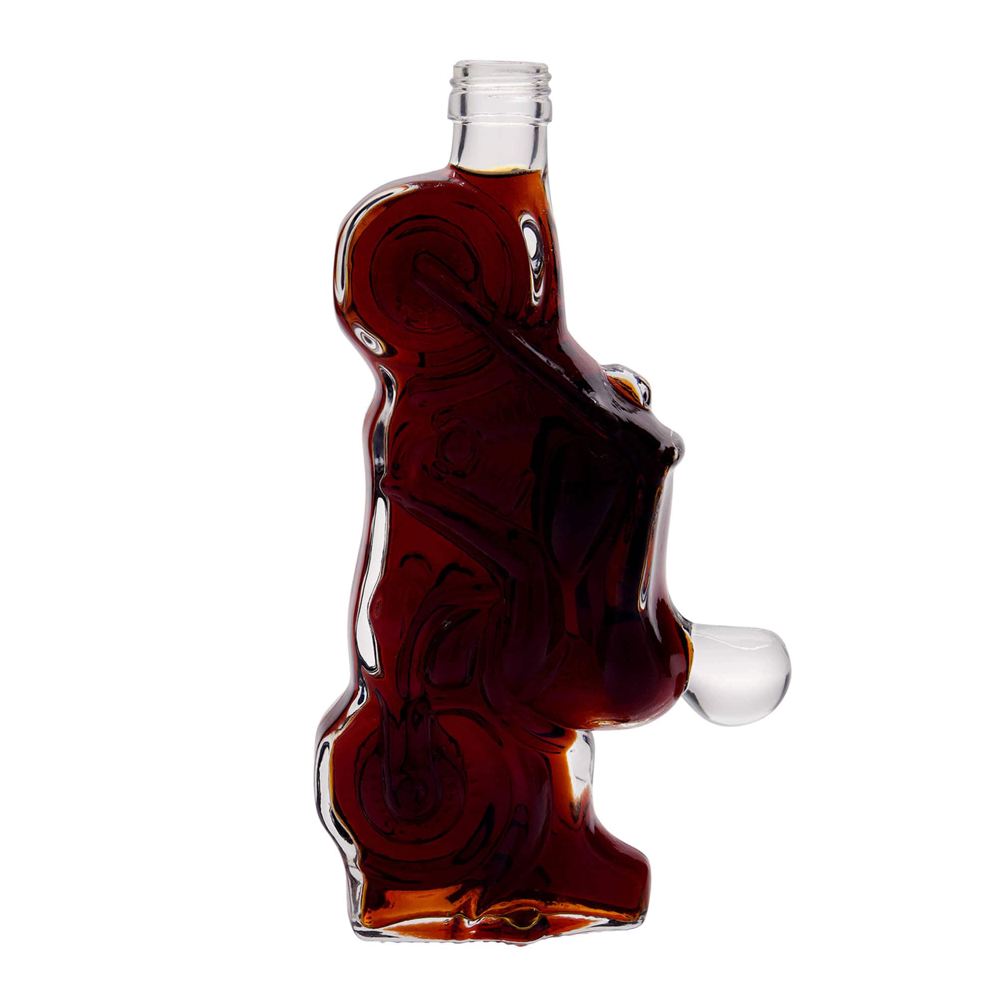 Sticlă de sticlă de 350 ml 'Motocicletă', gura: PP 28