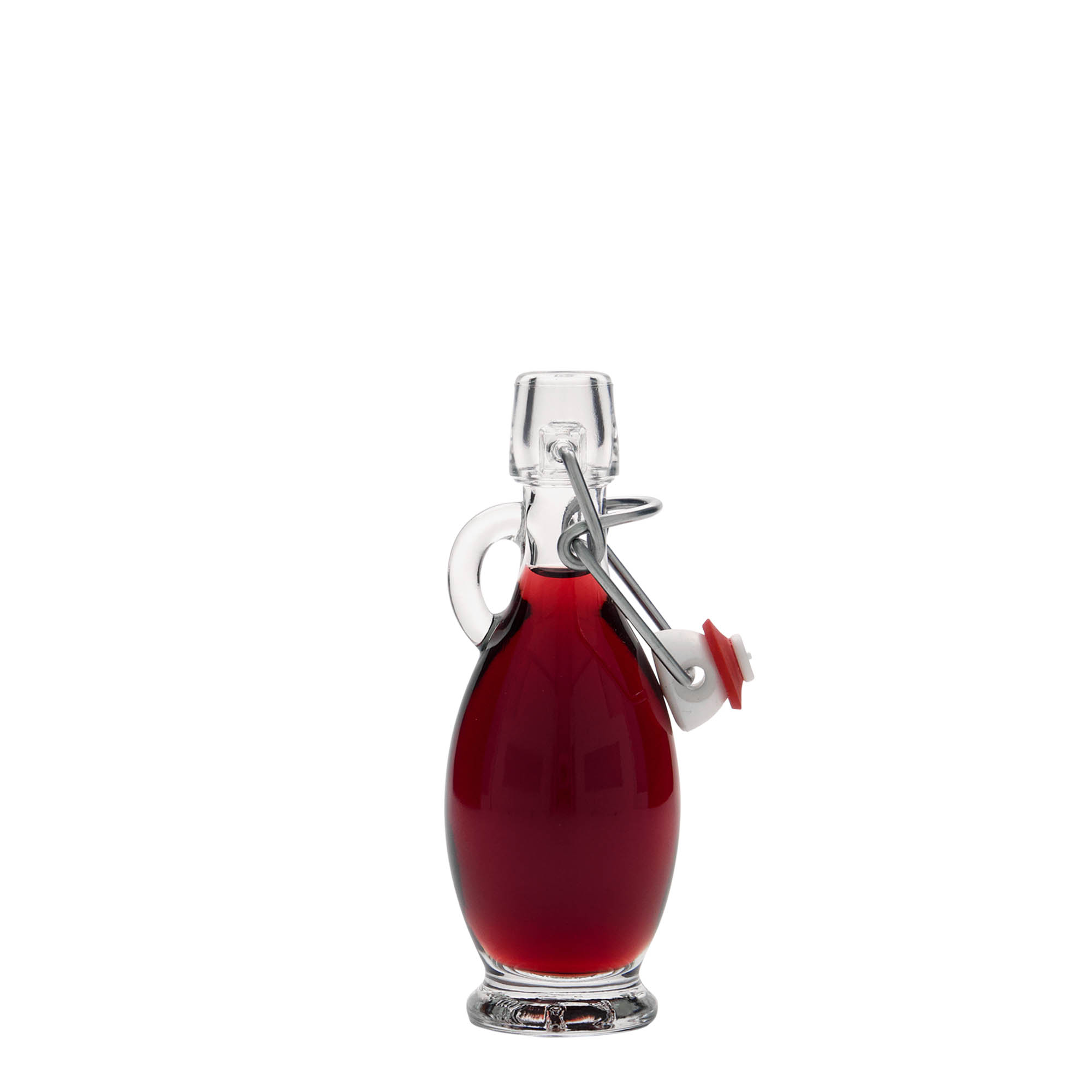Sticlă de 40 ml „Egizia”, gură: închidere cu clemă