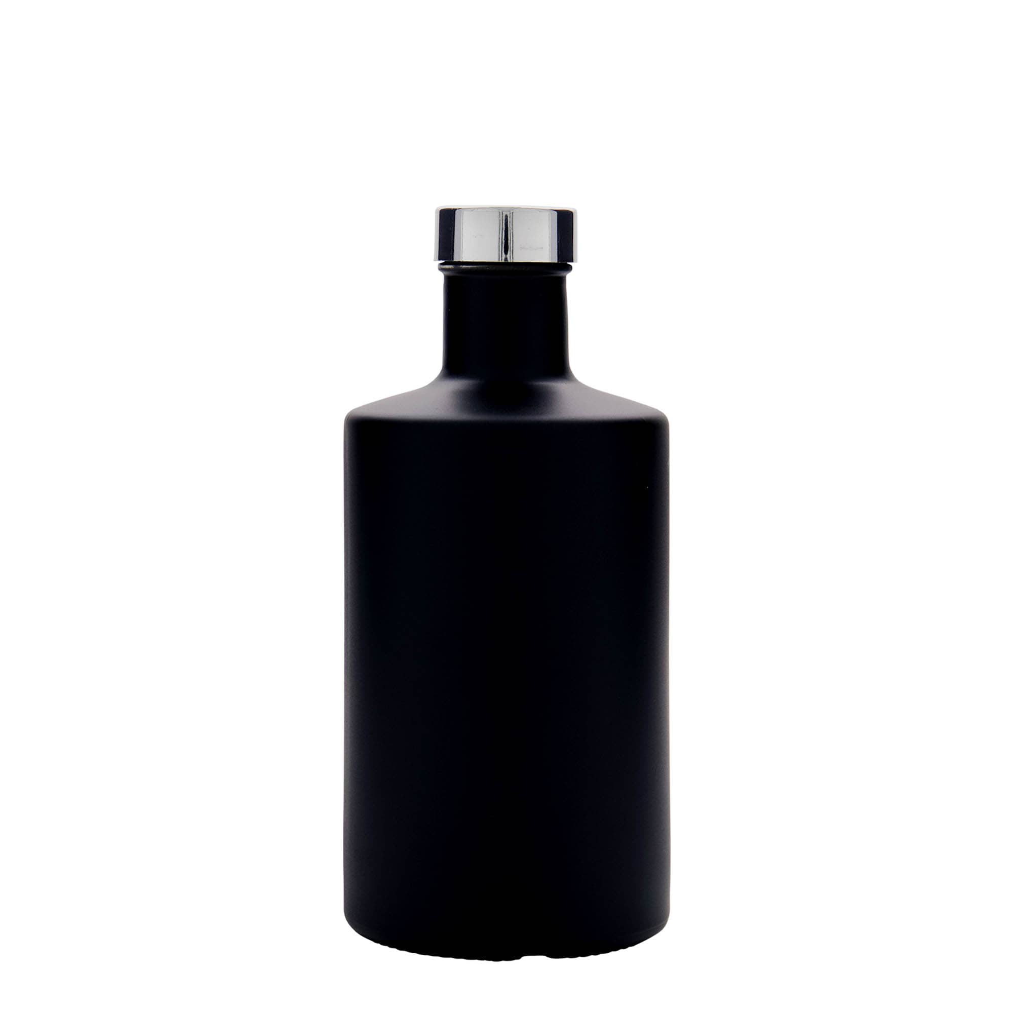 Sticlă de sticlă de 500 ml „Caroline”, negru, gură: GPI 33