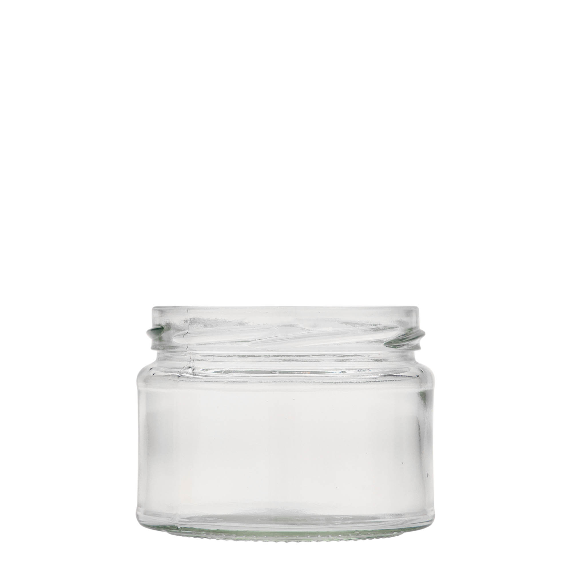 280 ml borcan rotund plat, gură: Twist-Off (TO 82) 280 ml borcan rotund plat, gură: Twist-Off (TO 82)