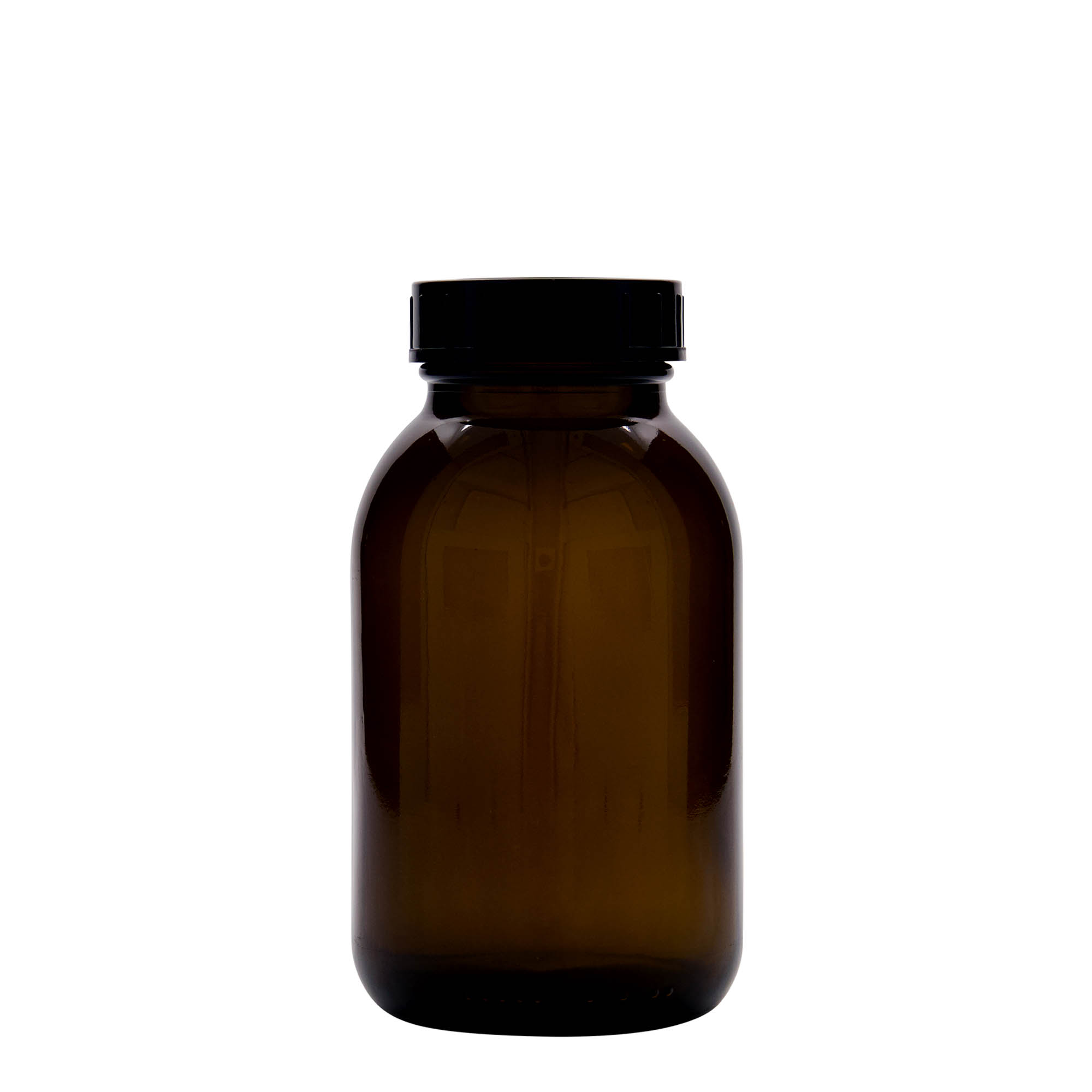 500 ml borcan cu gât larg, maro, gură: DIN 55 500 ml borcan cu gât larg, maro, gură: DIN 55