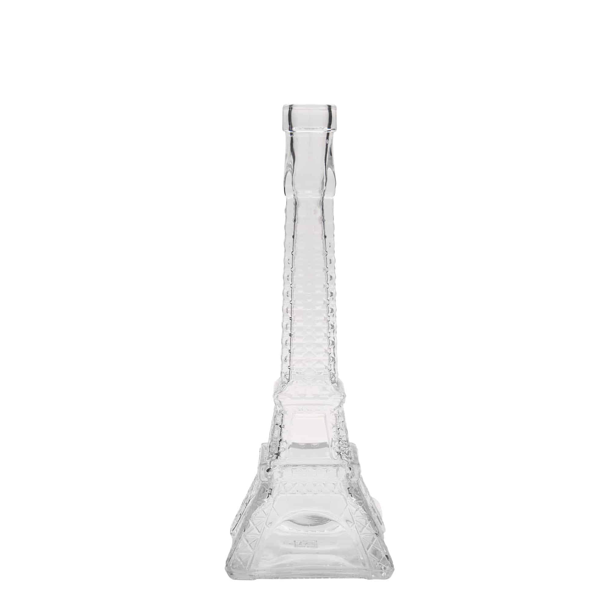 Sticlă de sticlă de 200 ml „Turnul Eiffel”, deschidere: dop de plută