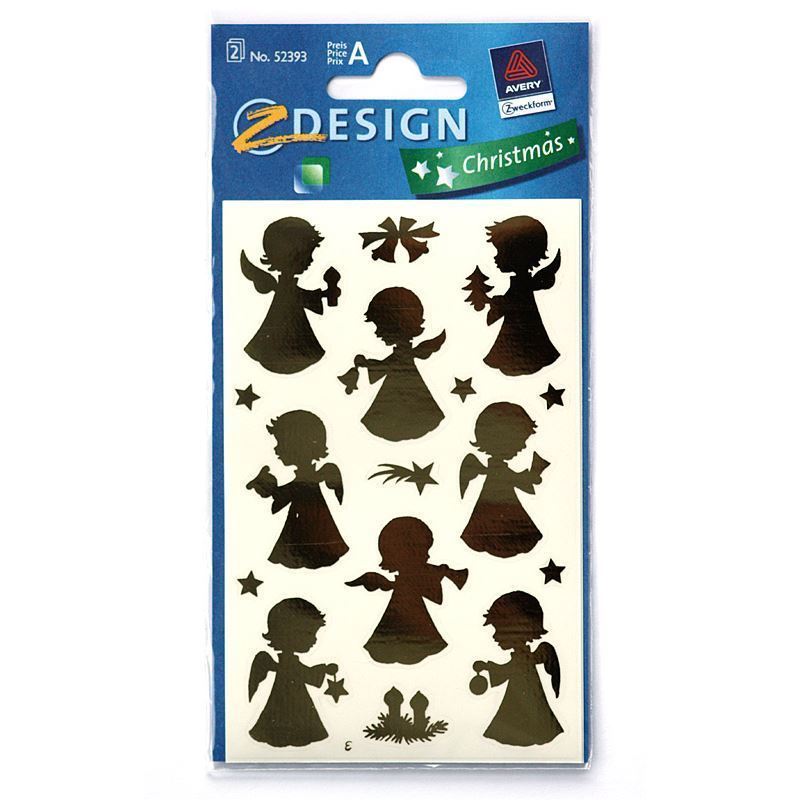 Zweckform autocolante „Înger”, hârtie, auriu Zweckform autocolante „Înger”, hârtie, auriu