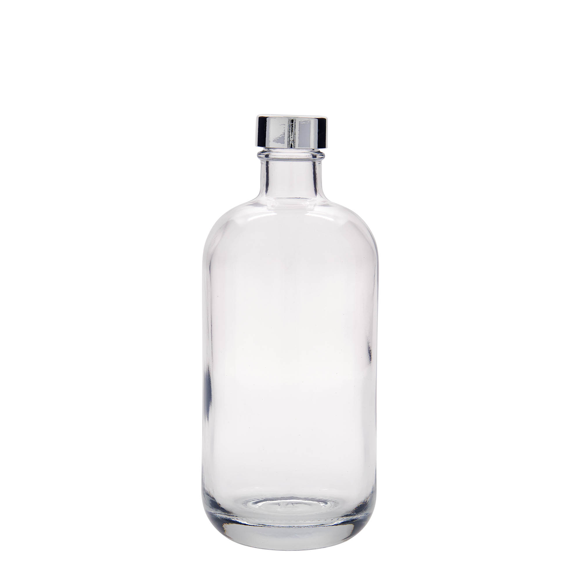 Sticlă de sticlă de 500 ml „Lotto”, deschidere: GPI 28 Sticlă de sticlă de 500 ml „Lotto”, deschidere: GPI 28