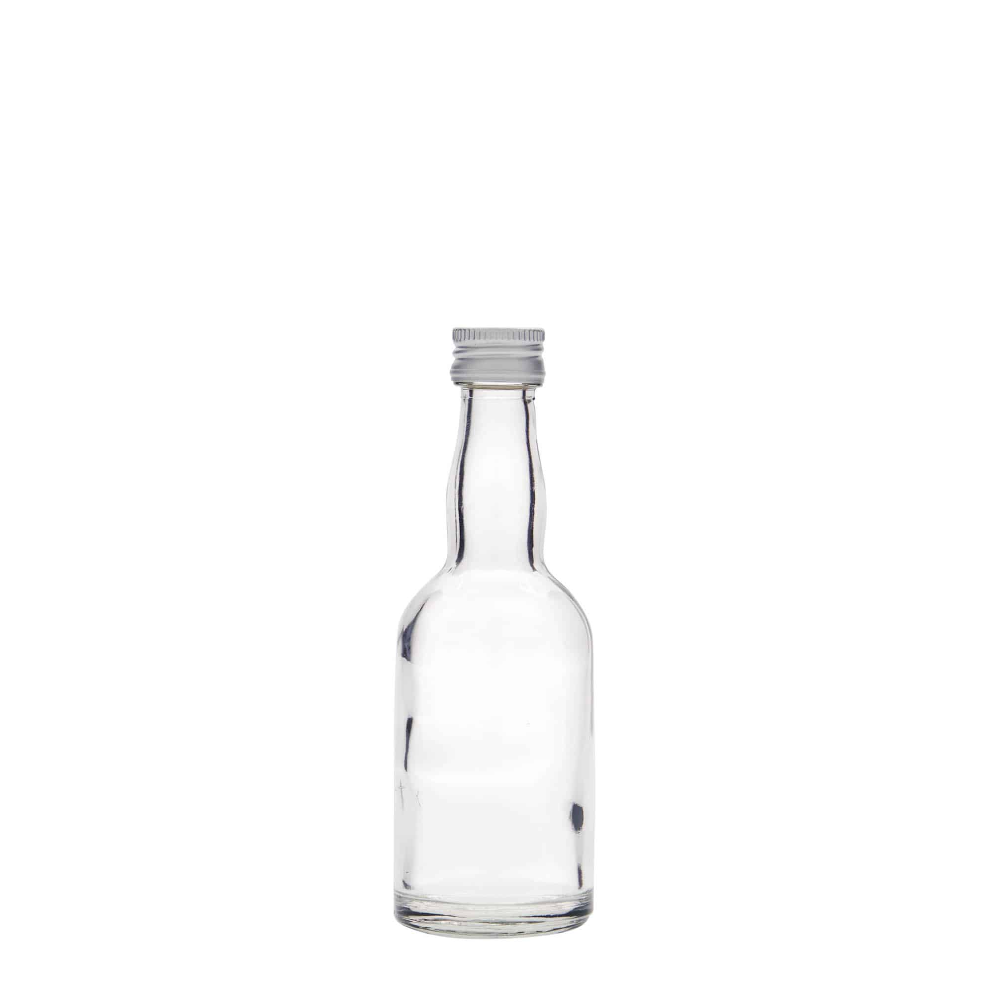 Sticlă de sticlă de 50 ml „Proba”, gura: PP 18