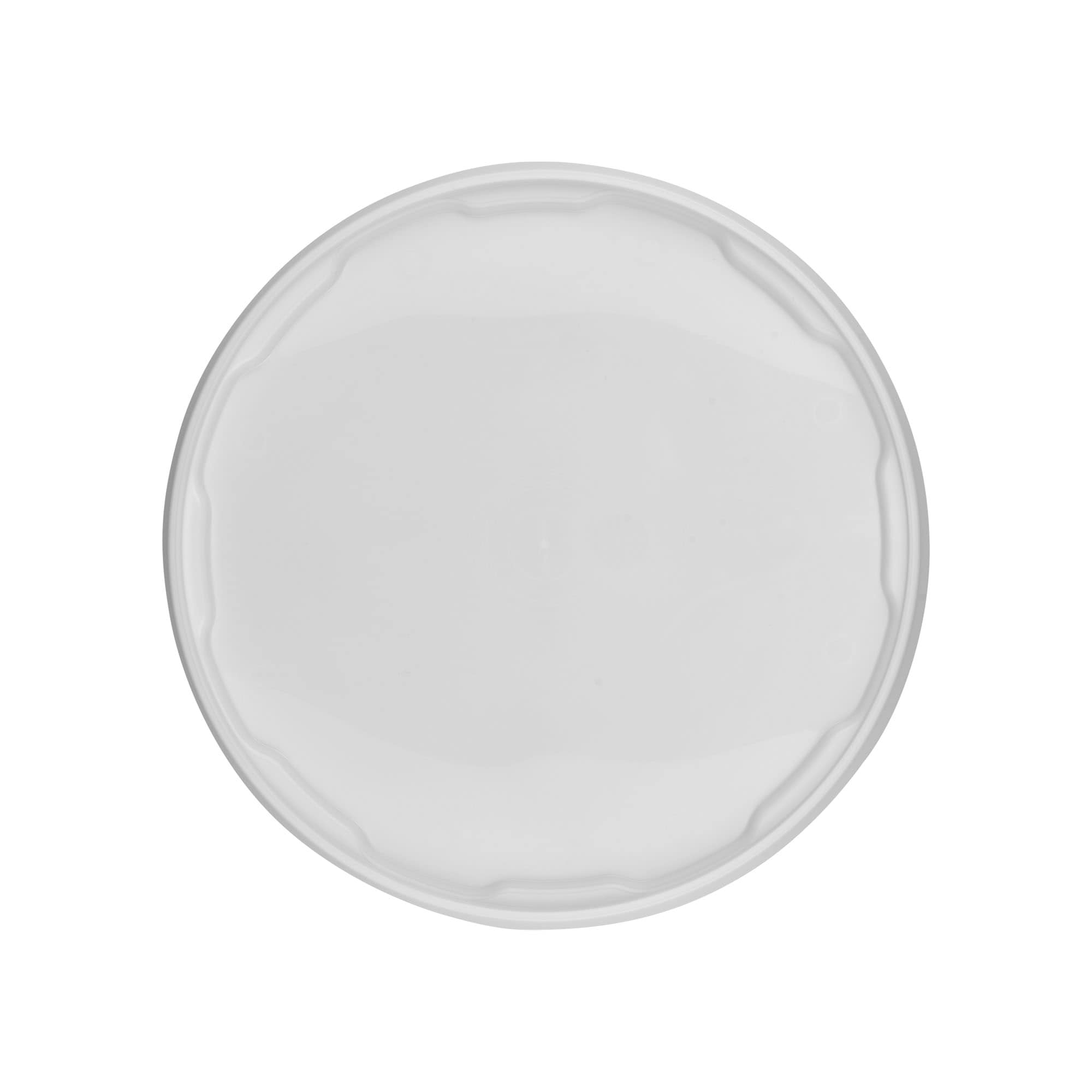 Capac pentru găleată de 10 l, plastic PP, alb