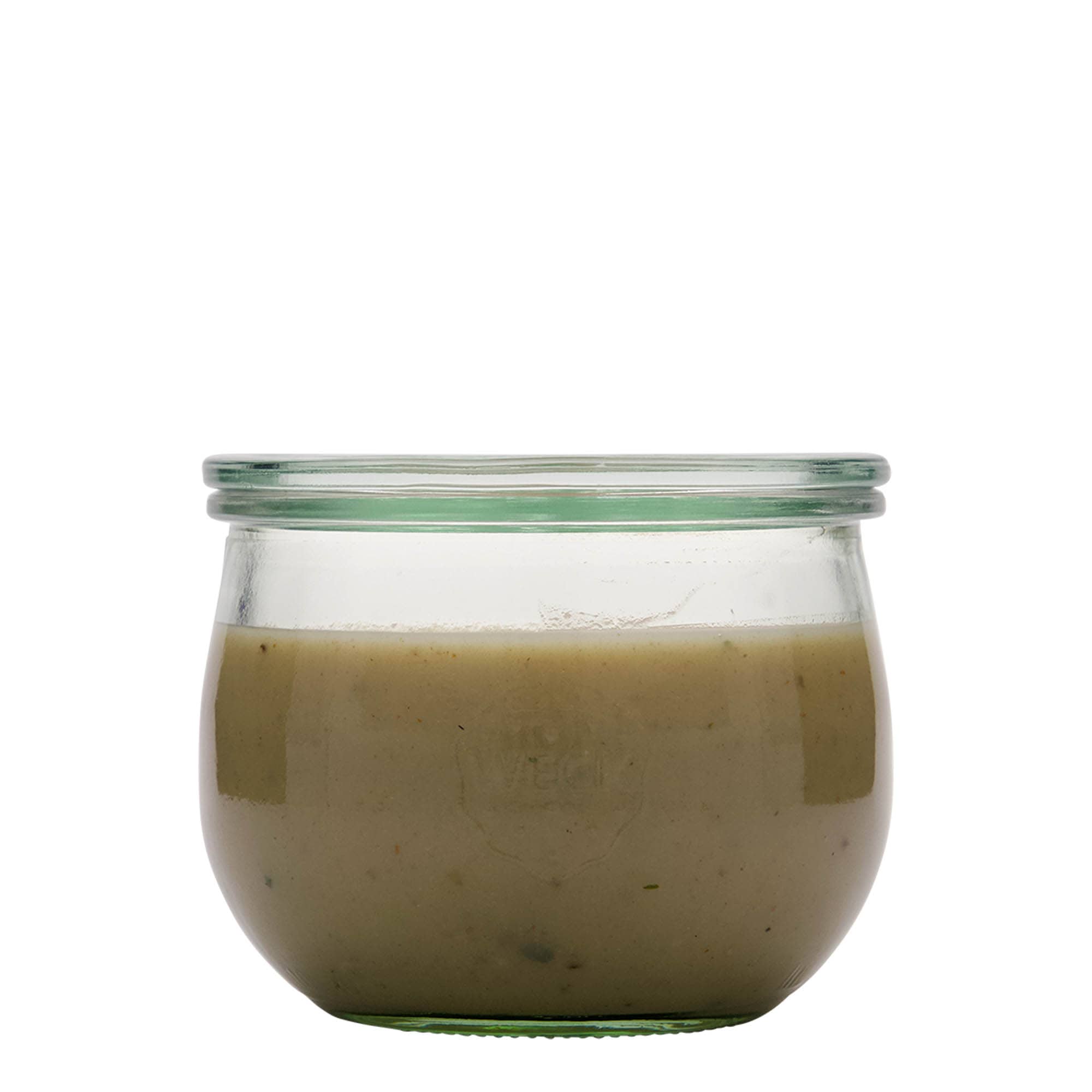 580 ml borcan WECK tip lalea #, gură: margine rotundă