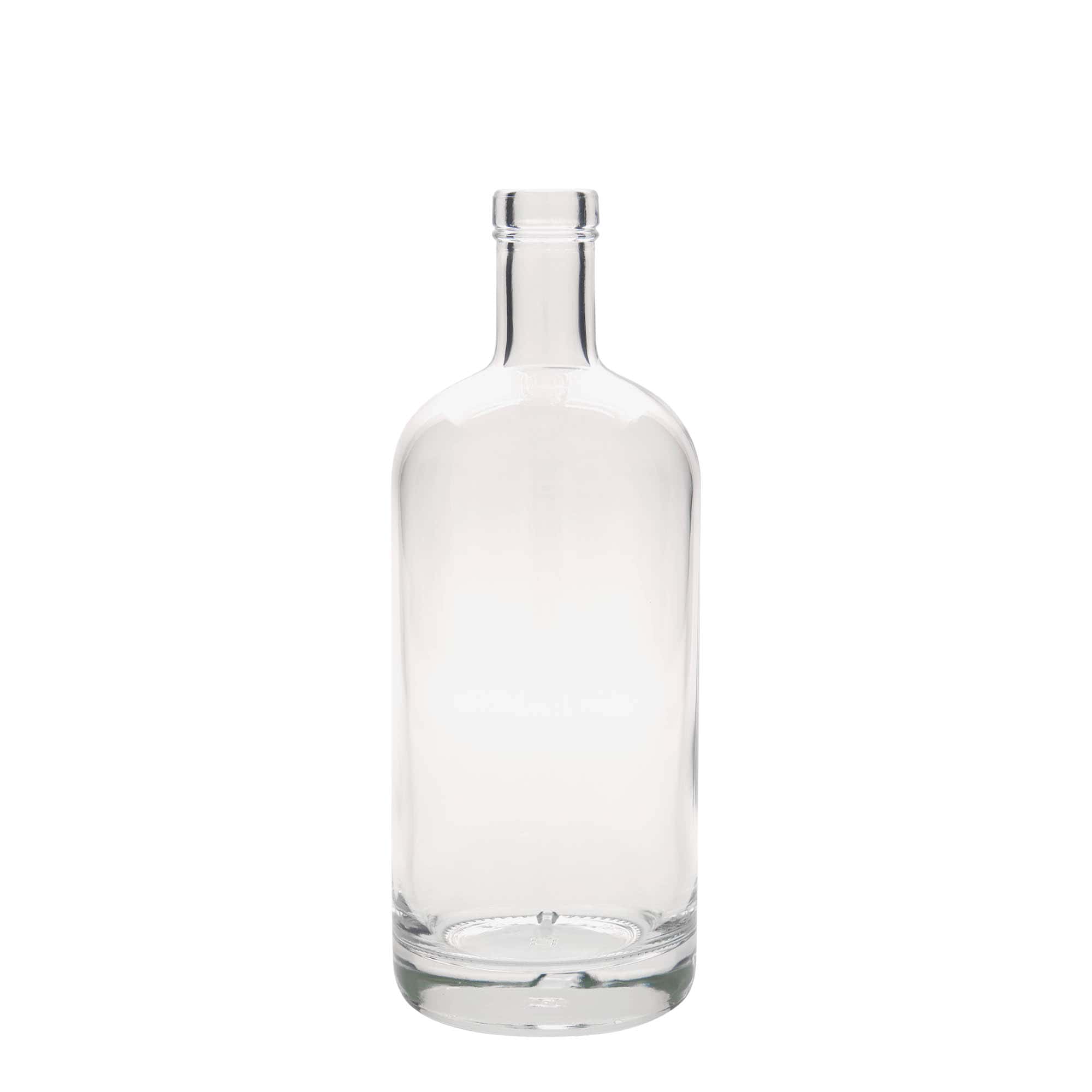 Sticlă de sticlă de 700 ml „Linea Uno”, gura: dop de plută