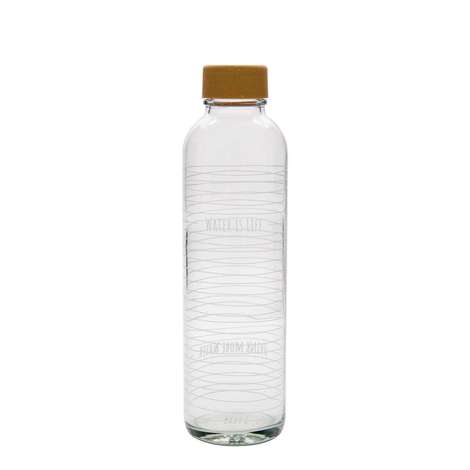 Sticlă de băut de 700 ml CARRY Bottle „Apa este viață”, deschidere: capac cu filet