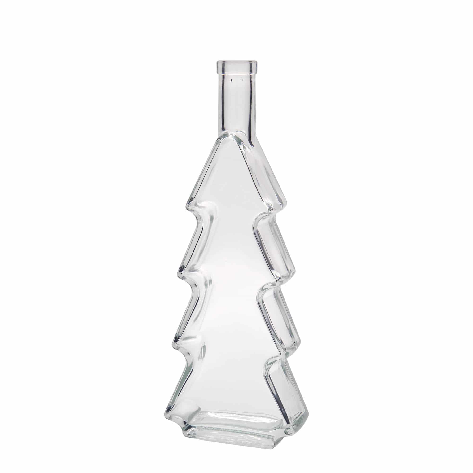 Sticlă de sticlă de 500 ml „Brad”, gura: plută