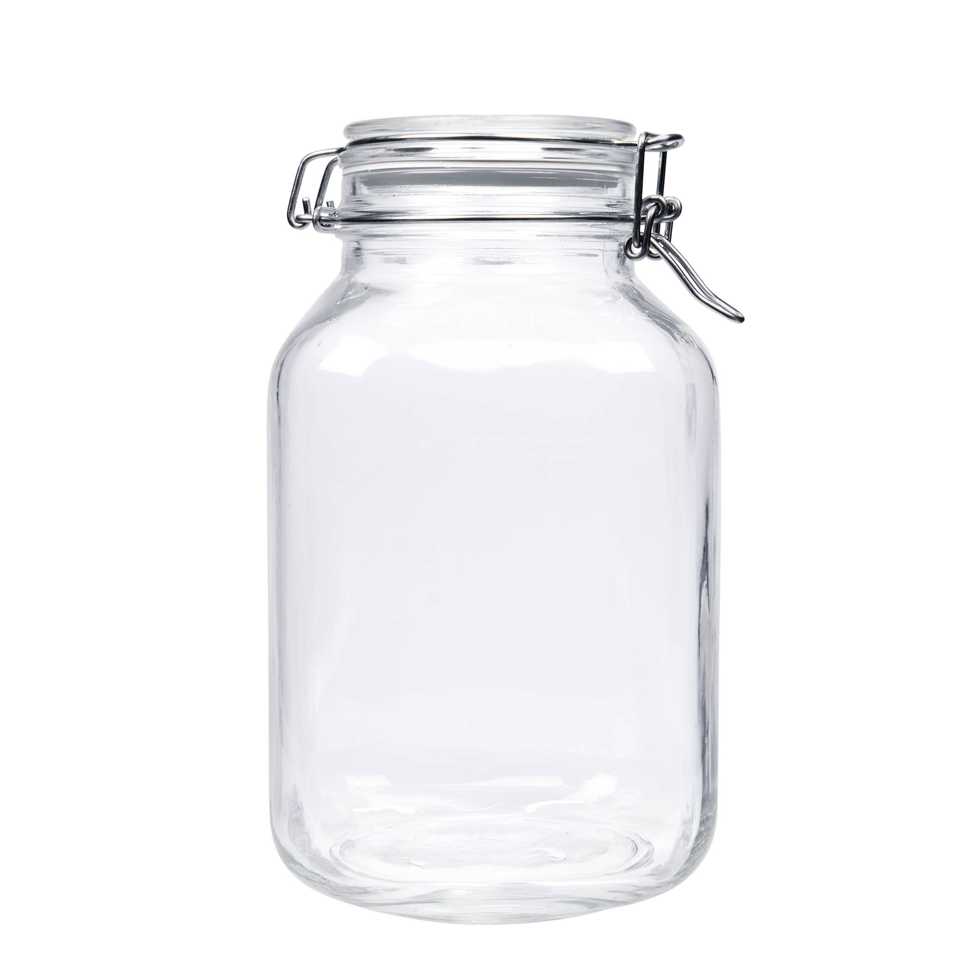 3.000 ml borcan cu clemă metalică „Fido”, pătrat, gura: închidere cu clemă metalică 3.000 ml borcan cu clemă metalică „Fido”, pătrat, gura: închidere cu clemă metalică