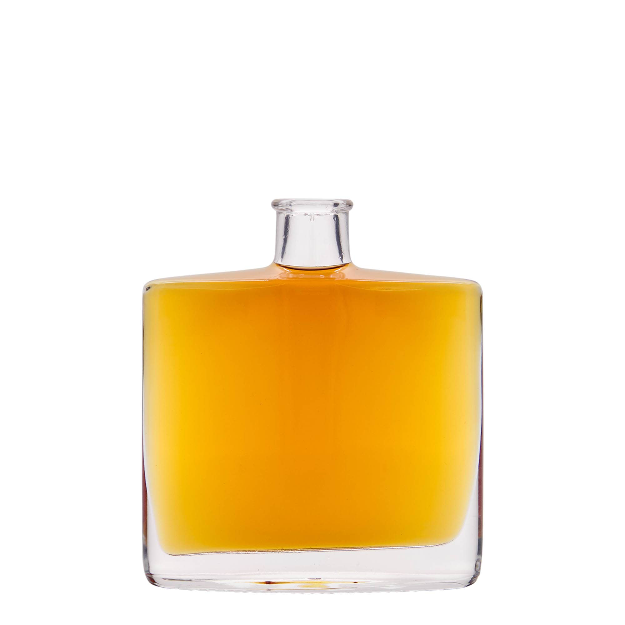Sticlă de sticlă 200 ml „Zorbas”, ovală, gura: dop de plută