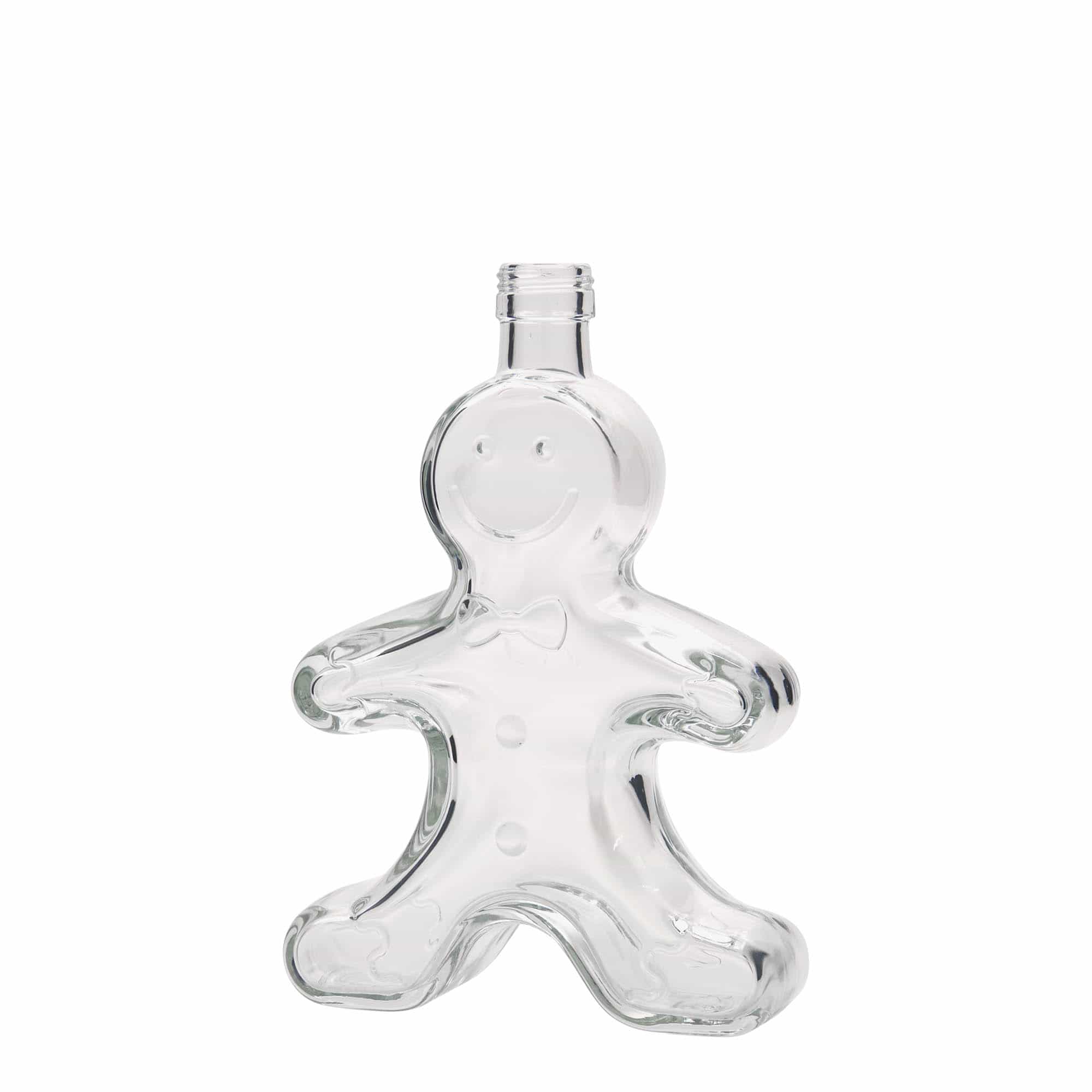 Sticlă de 250 ml „Omulețul de turtă dulce”, gura: PP 24