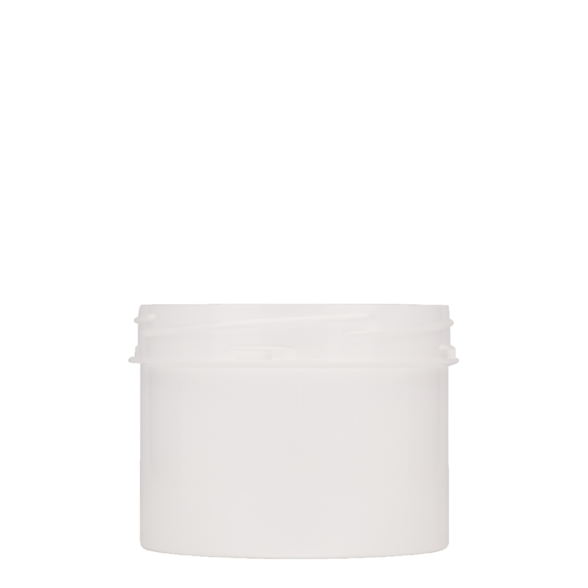 300 ml cutie din plastic „Securilock”, PP, alb, gură: capac cu filet