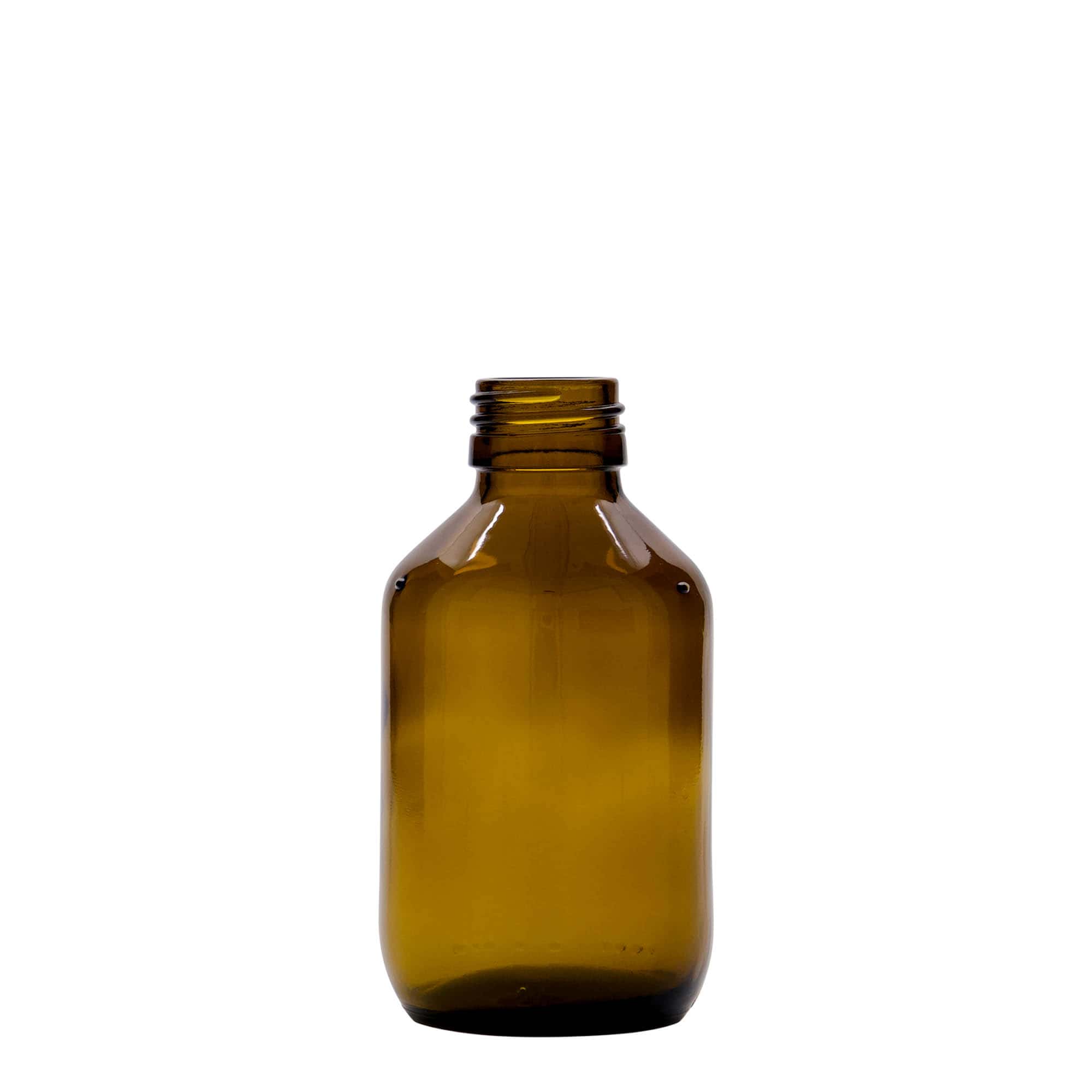 150 ml sticlă medicală, maro, sticlă, gura: PP 28