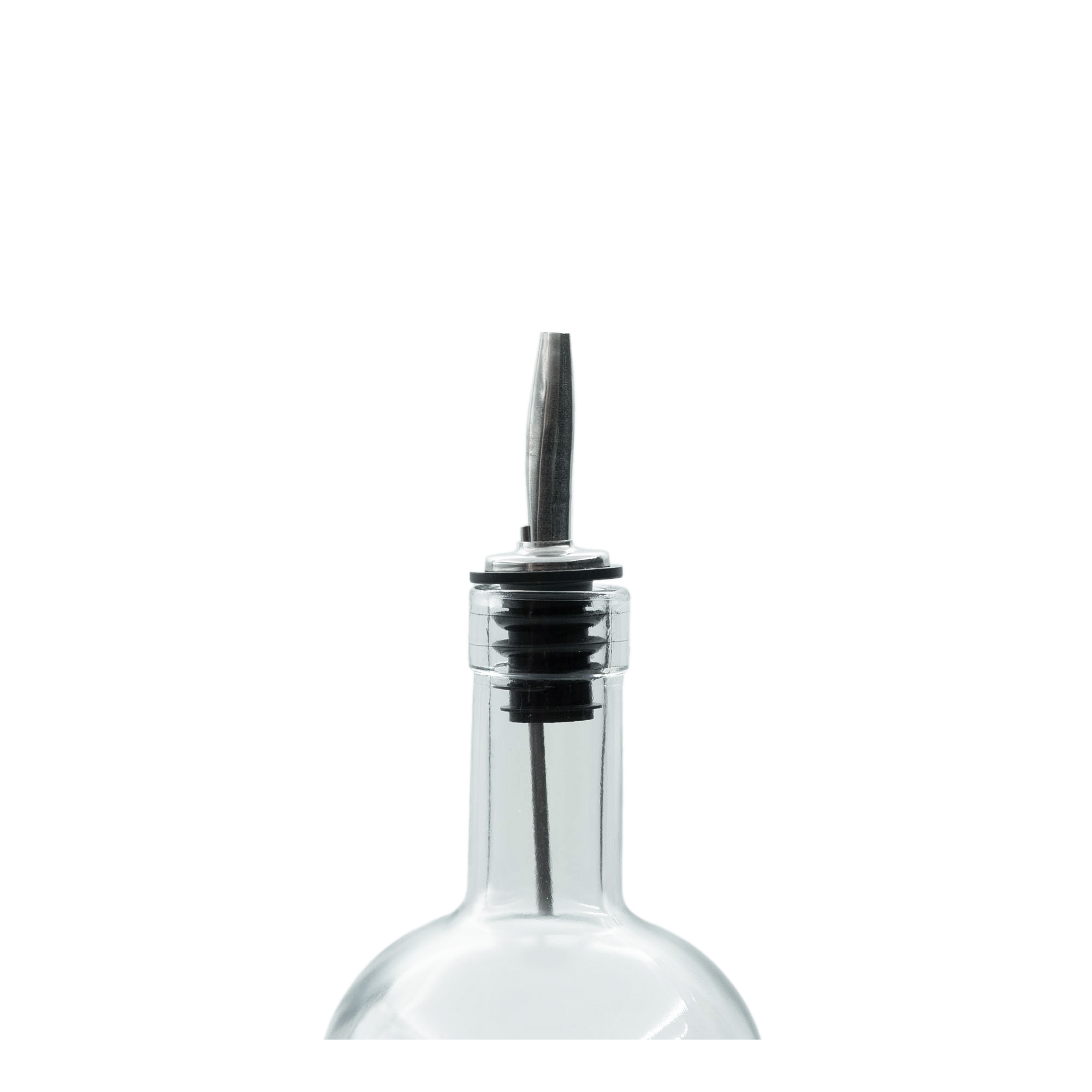 Dispenser inox cu tub de aer, oțel inoxidabil, argintiu-negru