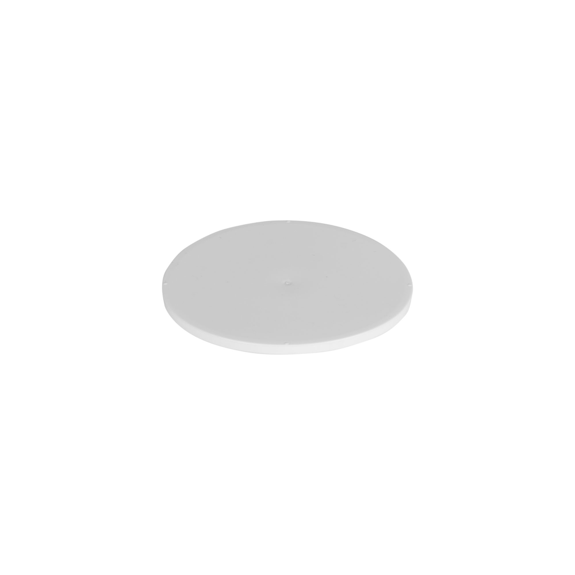 Disc de acoperire pentru 150 ml „Bianca”, plastic PP, alb