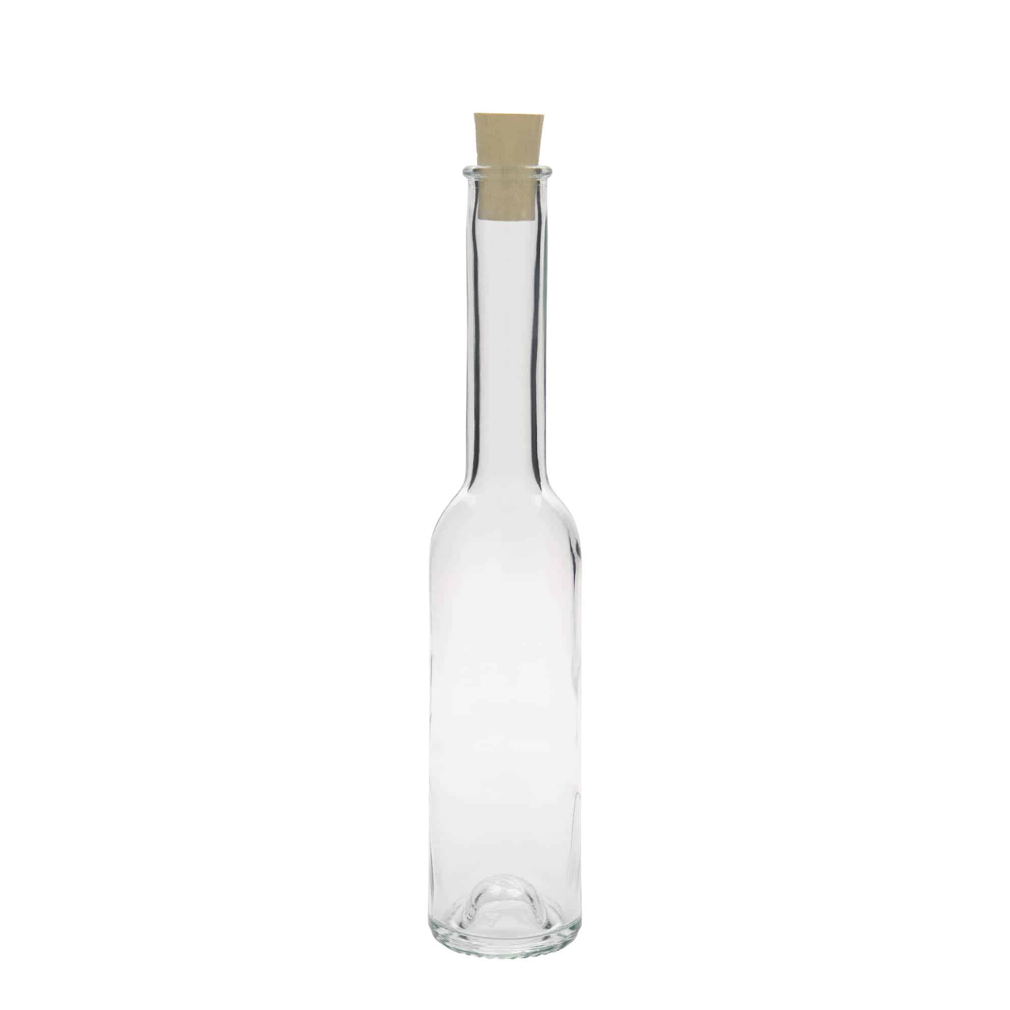 Sticlă de sticlă de 200 ml „Nepera”, gura: dop de plută