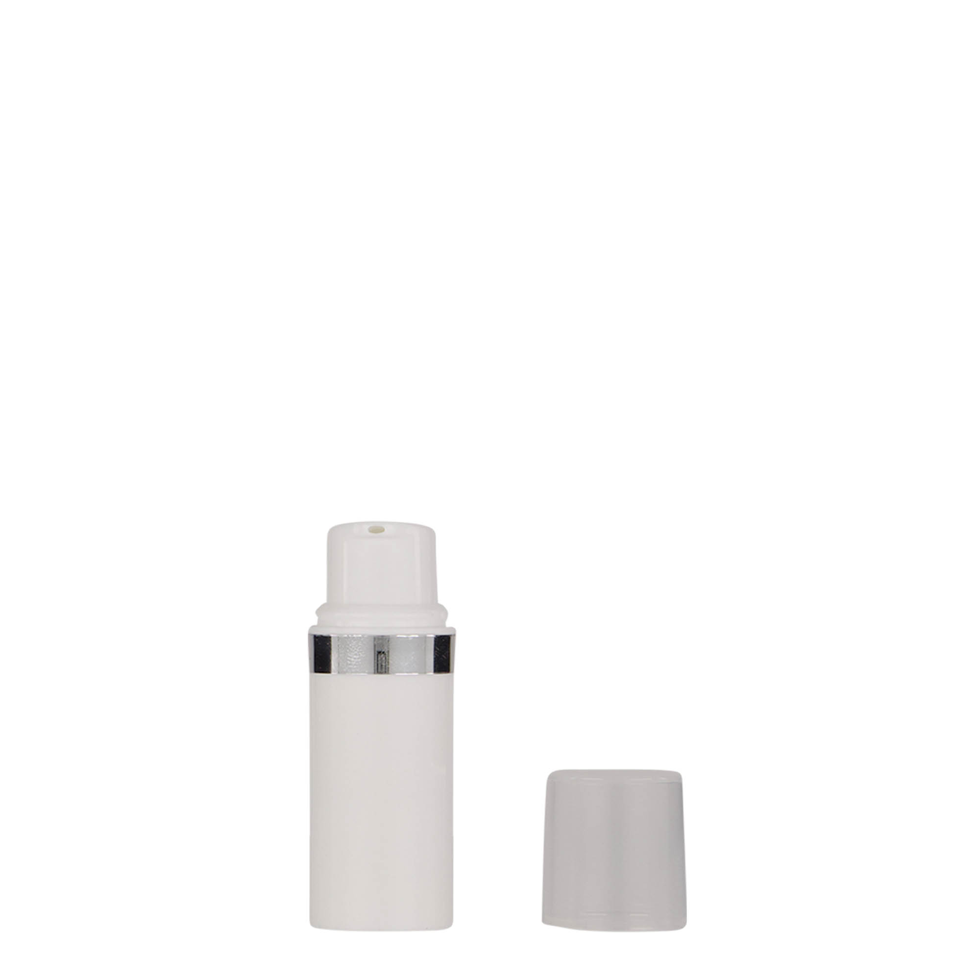 Distribuitor airless 5 ml „Nano”, plastic PP, alb