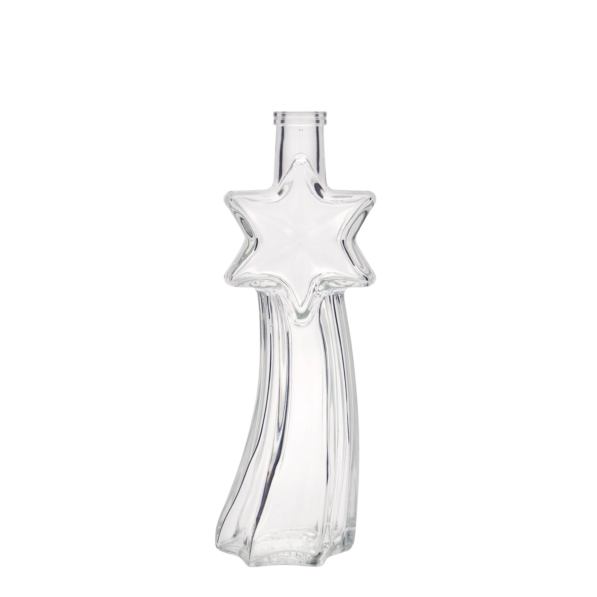 Sticlă de sticlă de 200 ml „Stea căzătoare”, gura: plută Sticlă de sticlă de 200 ml „Stea căzătoare”, gura: plută