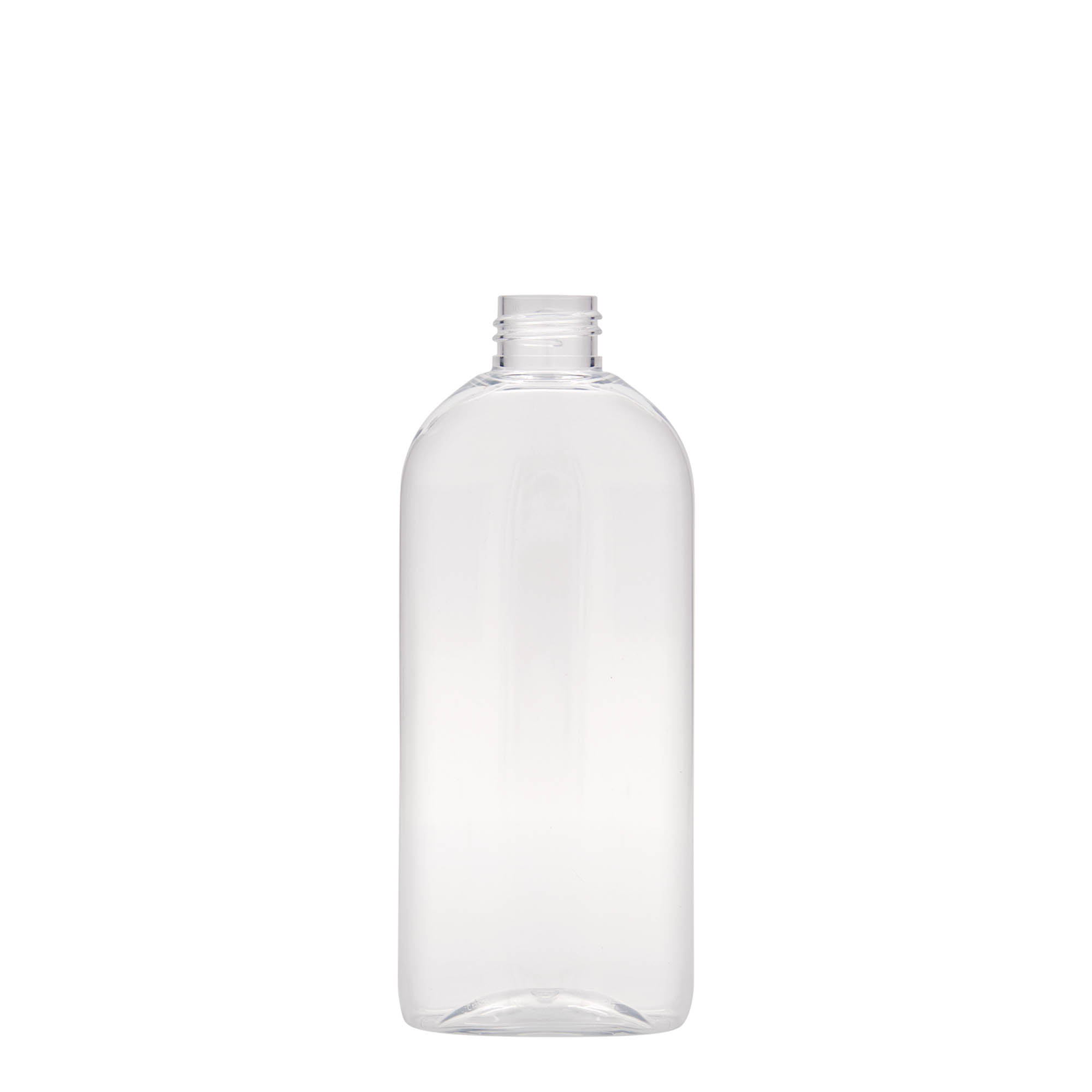 Sticlă PET de 250 ml „Iris”, ovală, plastic, gura: 24/410