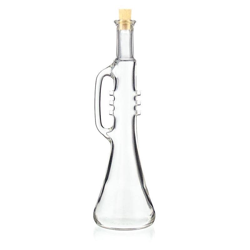 Sticlă de sticlă de 500 ml „Trompetă”, gura: plută