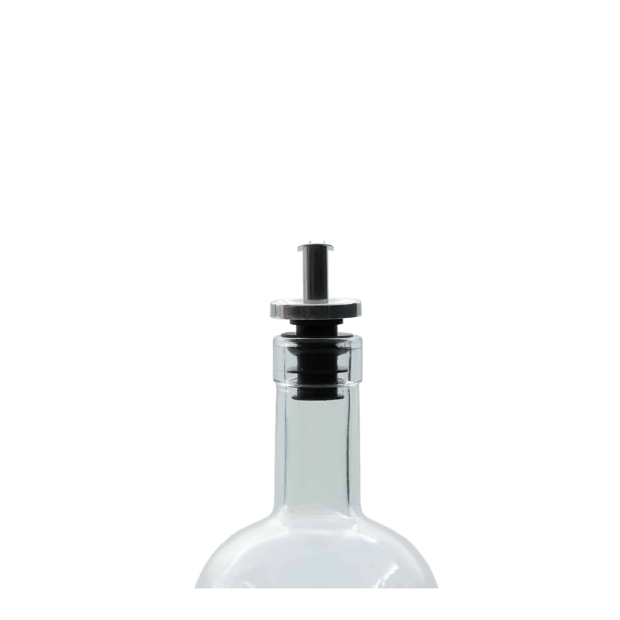 Dispenser inox pentru oțet, oțel inoxidabil, argintiu