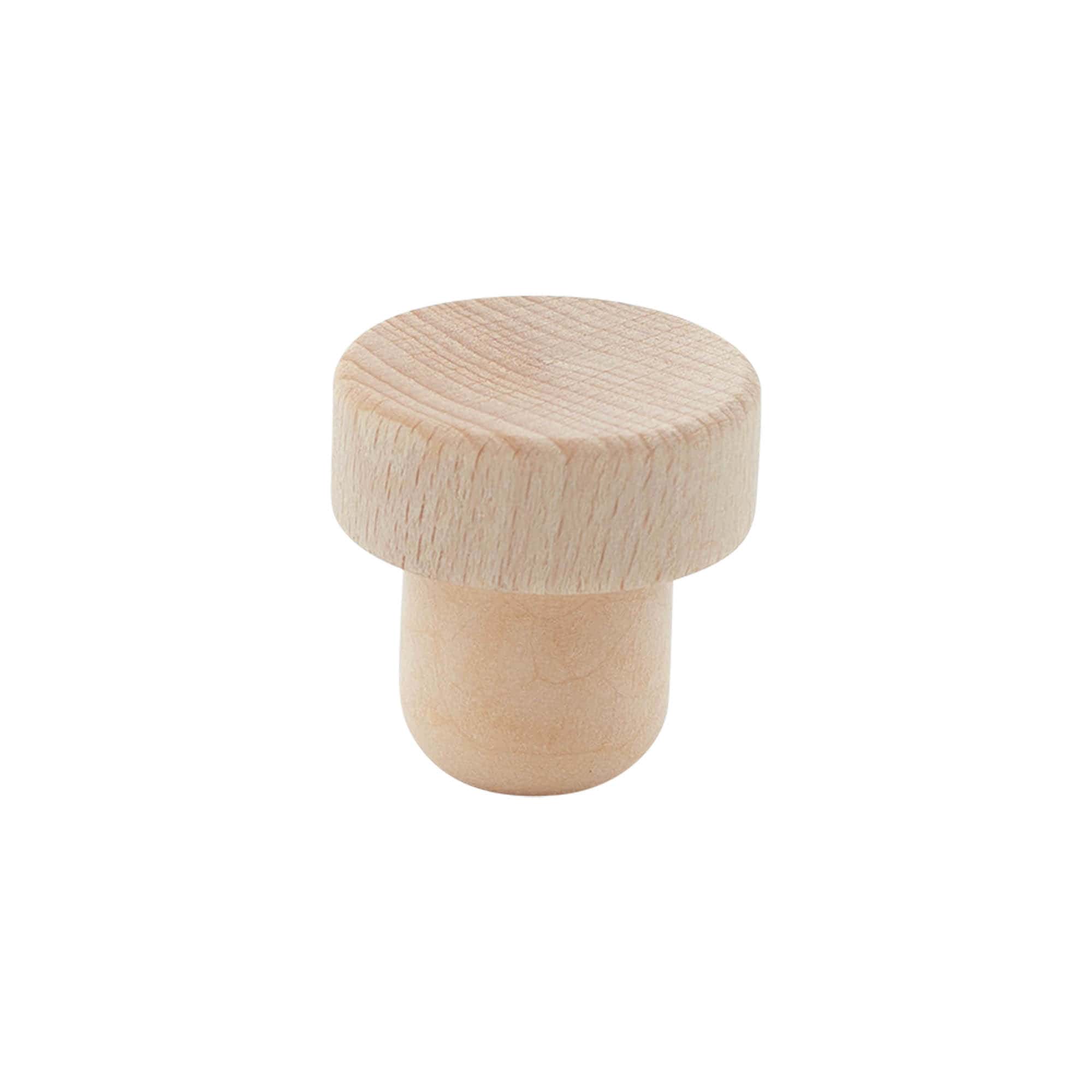 Dop cu mâner 22,1 mm, lemn/plastic, pentru gură: dop de plută