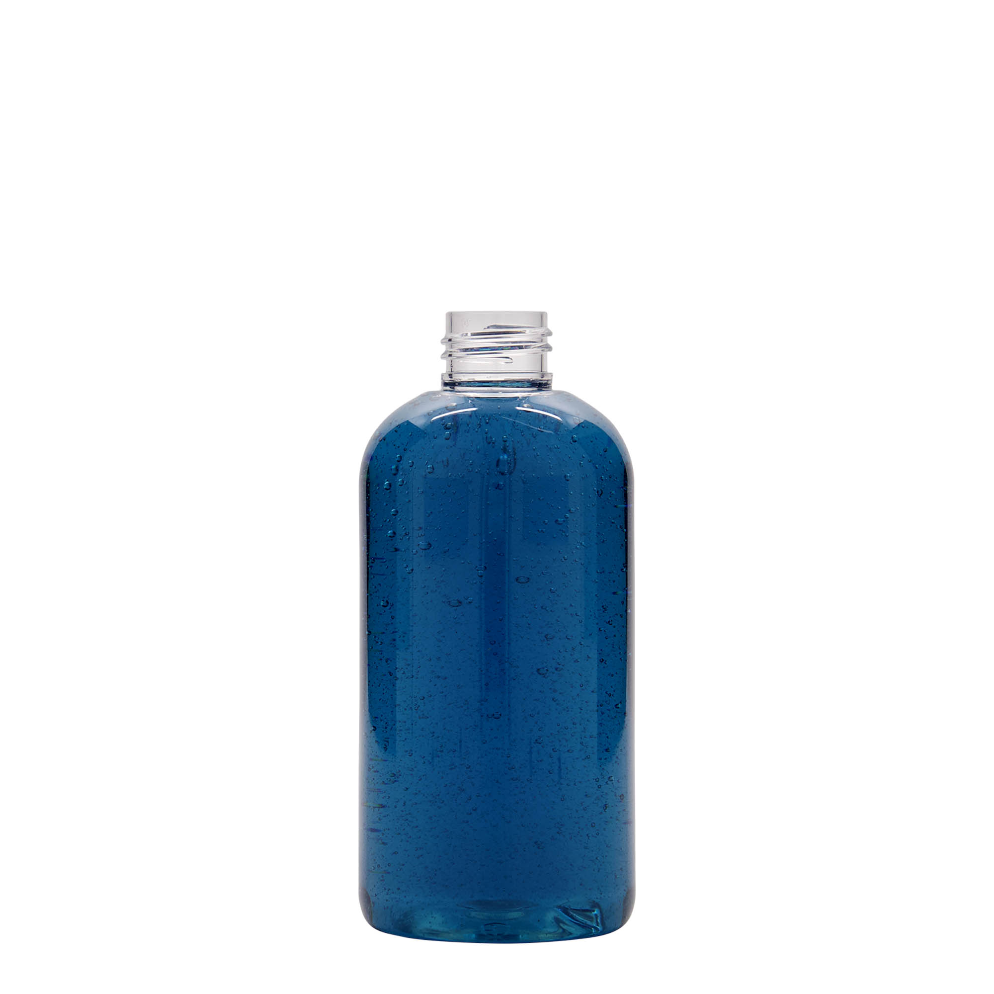 Sticlă PET de 250 ml „Boston”, plastic, gura: 24/410