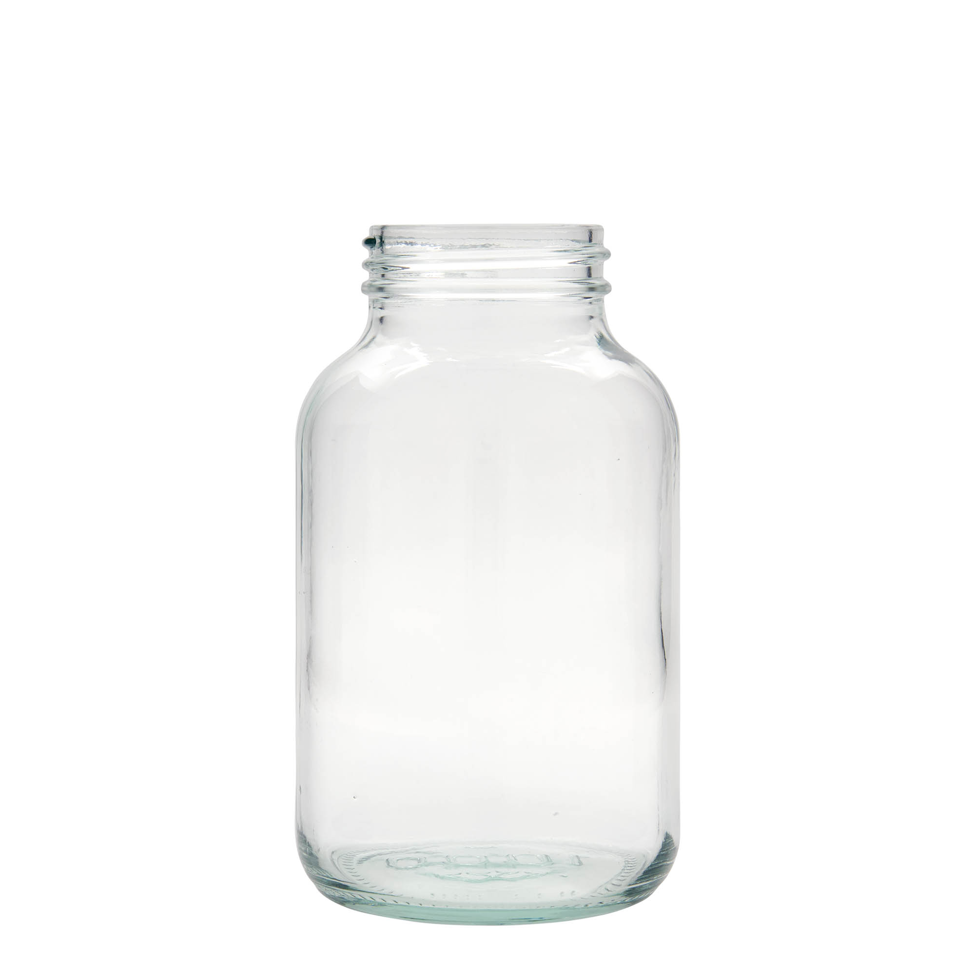 1.000 ml borcan cu gât larg, deschidere: DIN 68