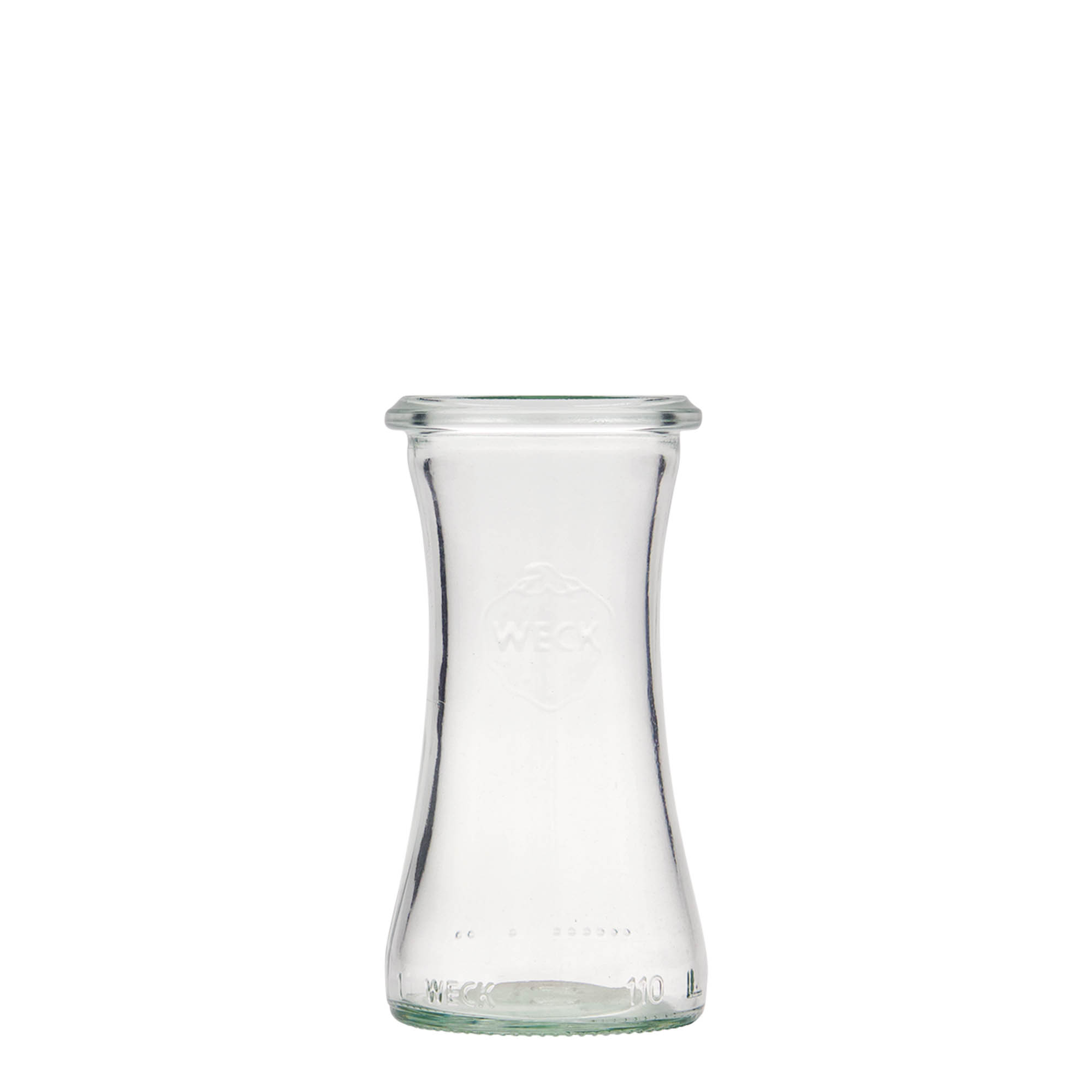 110 ml borcan WECK pentru delicatese, gură: margine rotundă 110 ml borcan WECK pentru delicatese, gură: margine rotundă