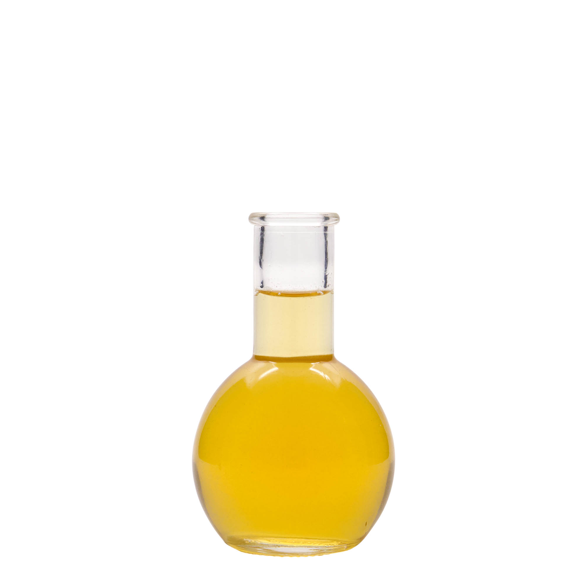 Sticlă de sticlă de 100 ml „Tulipano”, gât: dop de plută Sticlă de sticlă de 100 ml „Tulipano”, gât: dop de plută