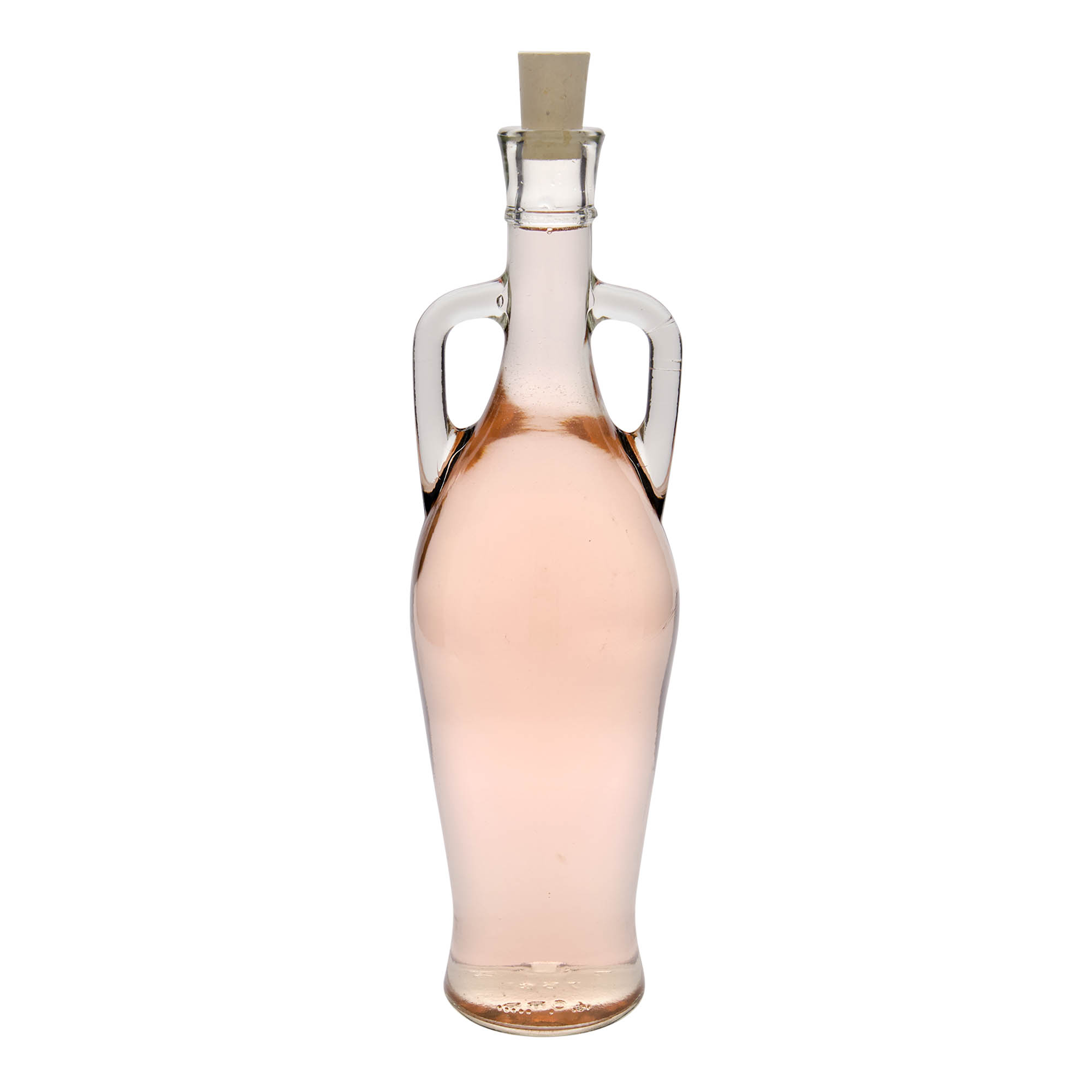 Sticlă de sticlă de 750 ml „Amforă”, gura: dop de plută